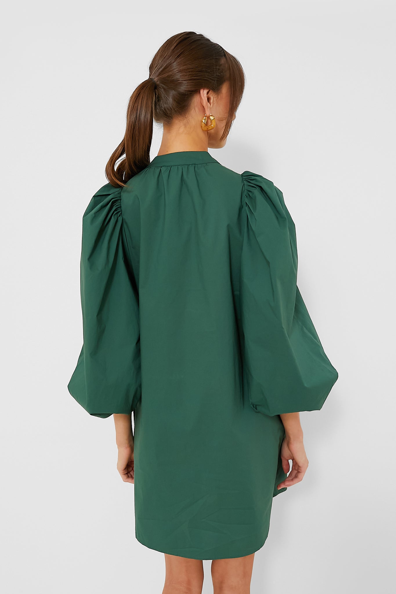 Emerald Green Astrid Dress-Charming Tale Store
