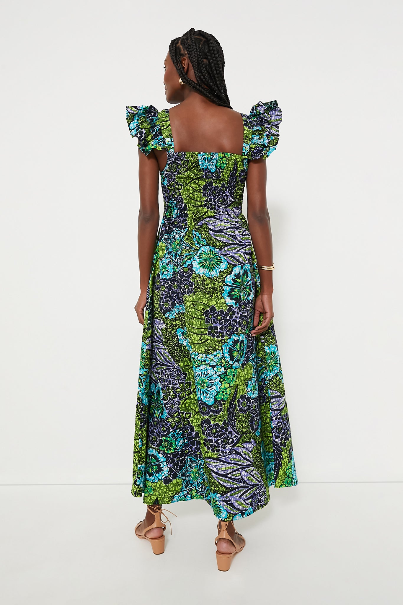 Green Lizzy Dress-Charming Tale Store