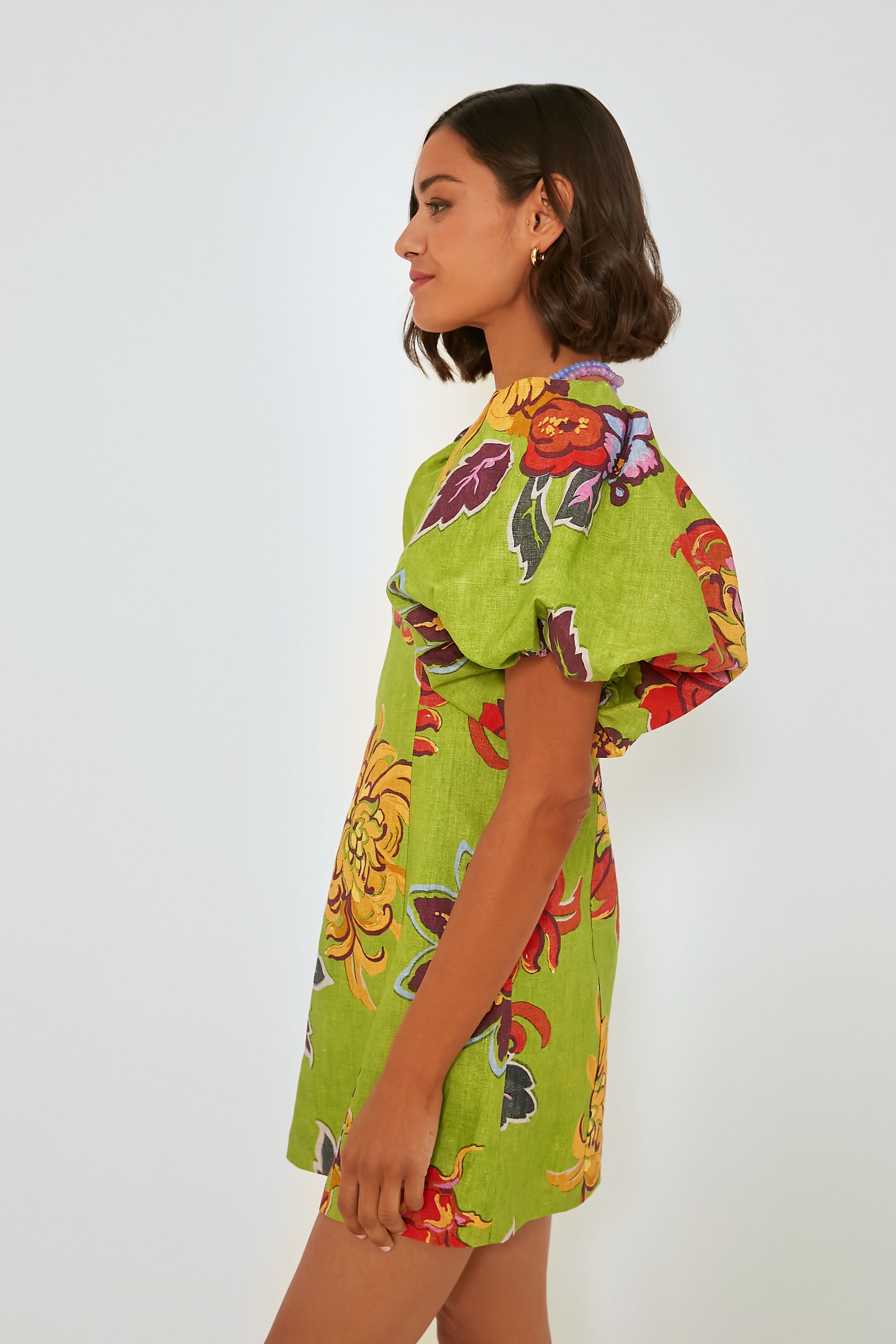Green Lanai Dali Dress-Charming Tale Store