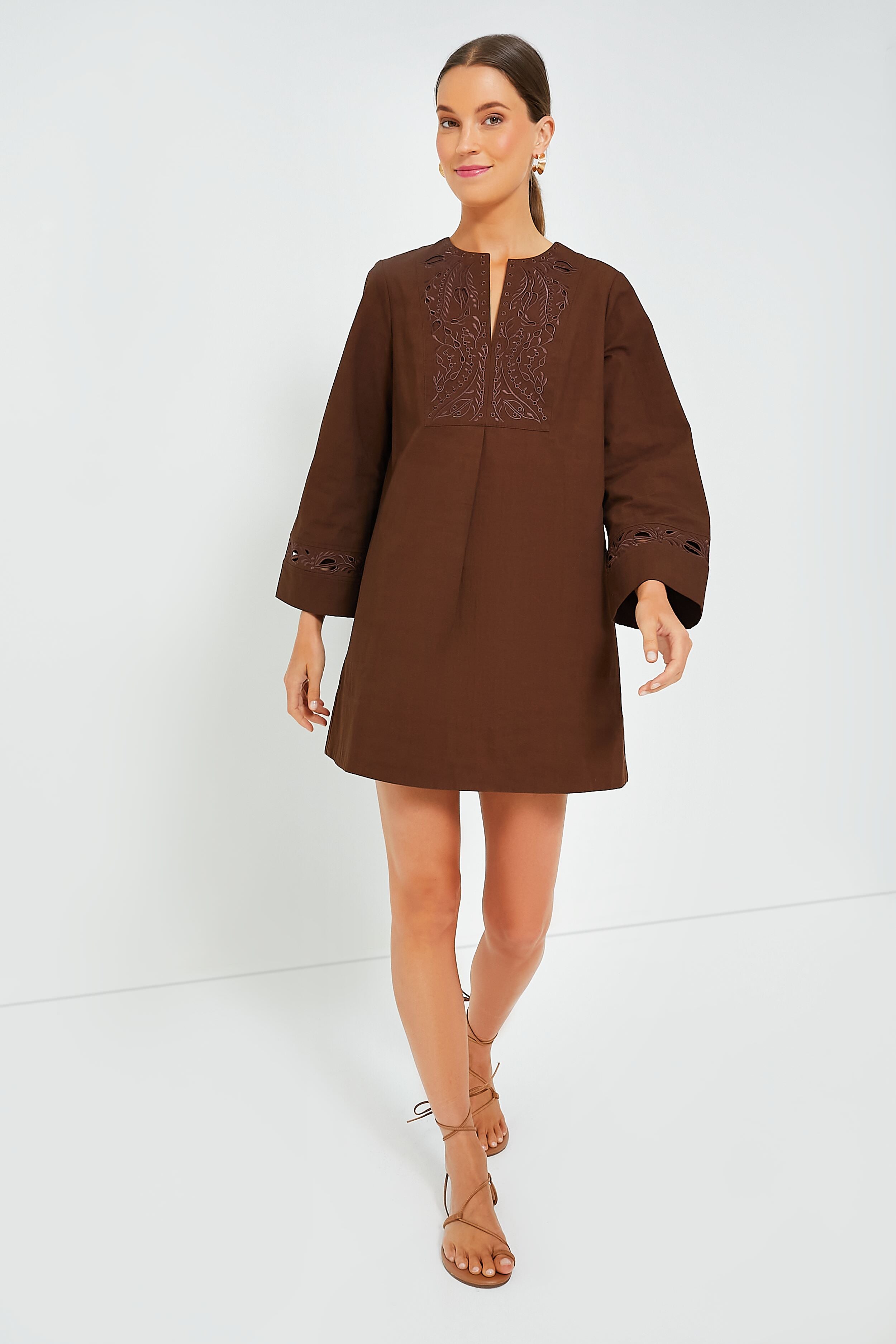 Embroidered Tahlia Dress-Charming Tale Store