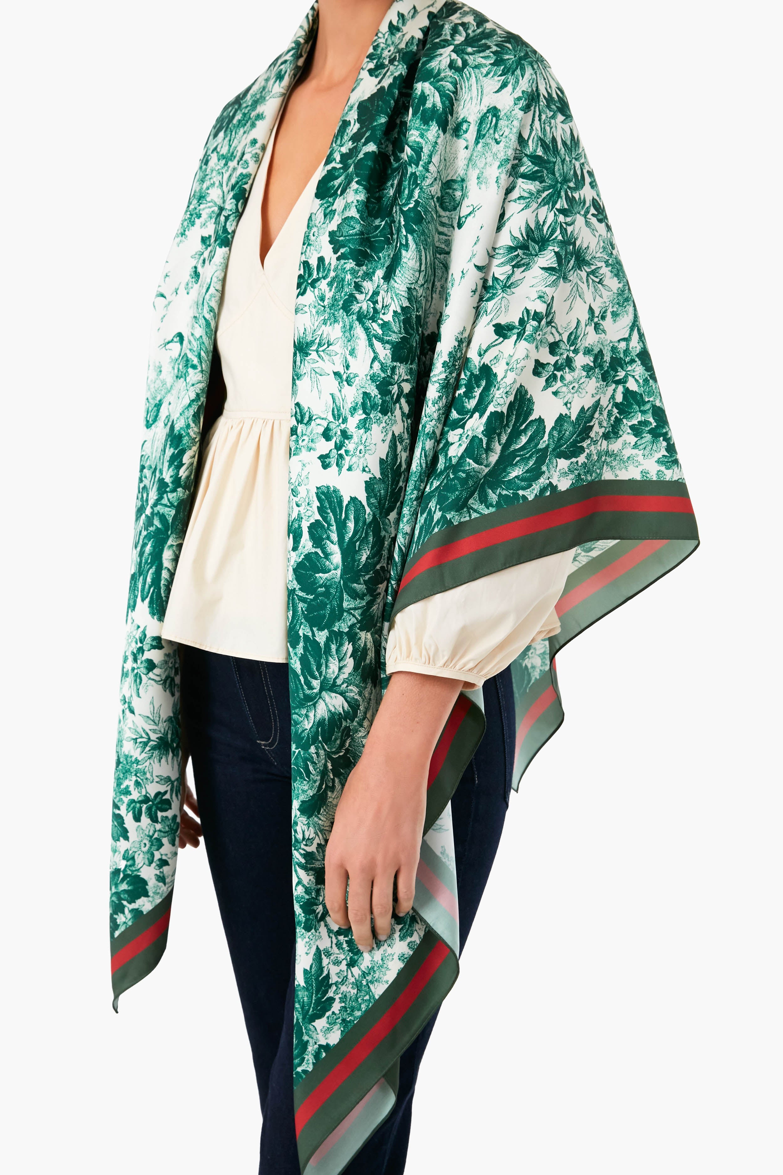 Cypress Toile Scarf-Charming Tale Store