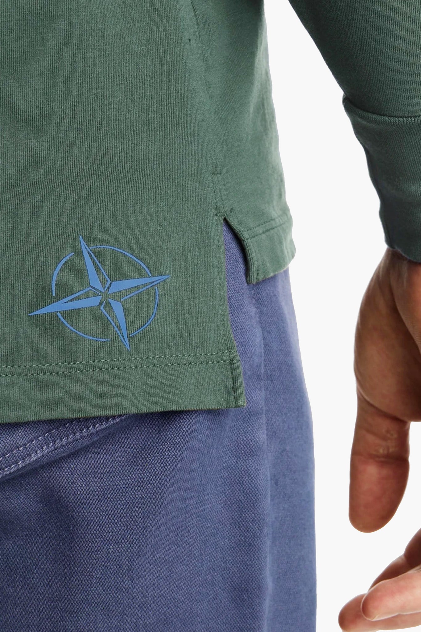 Rolling Rock Jack Long Sleeve Polo-Charming Tale Store