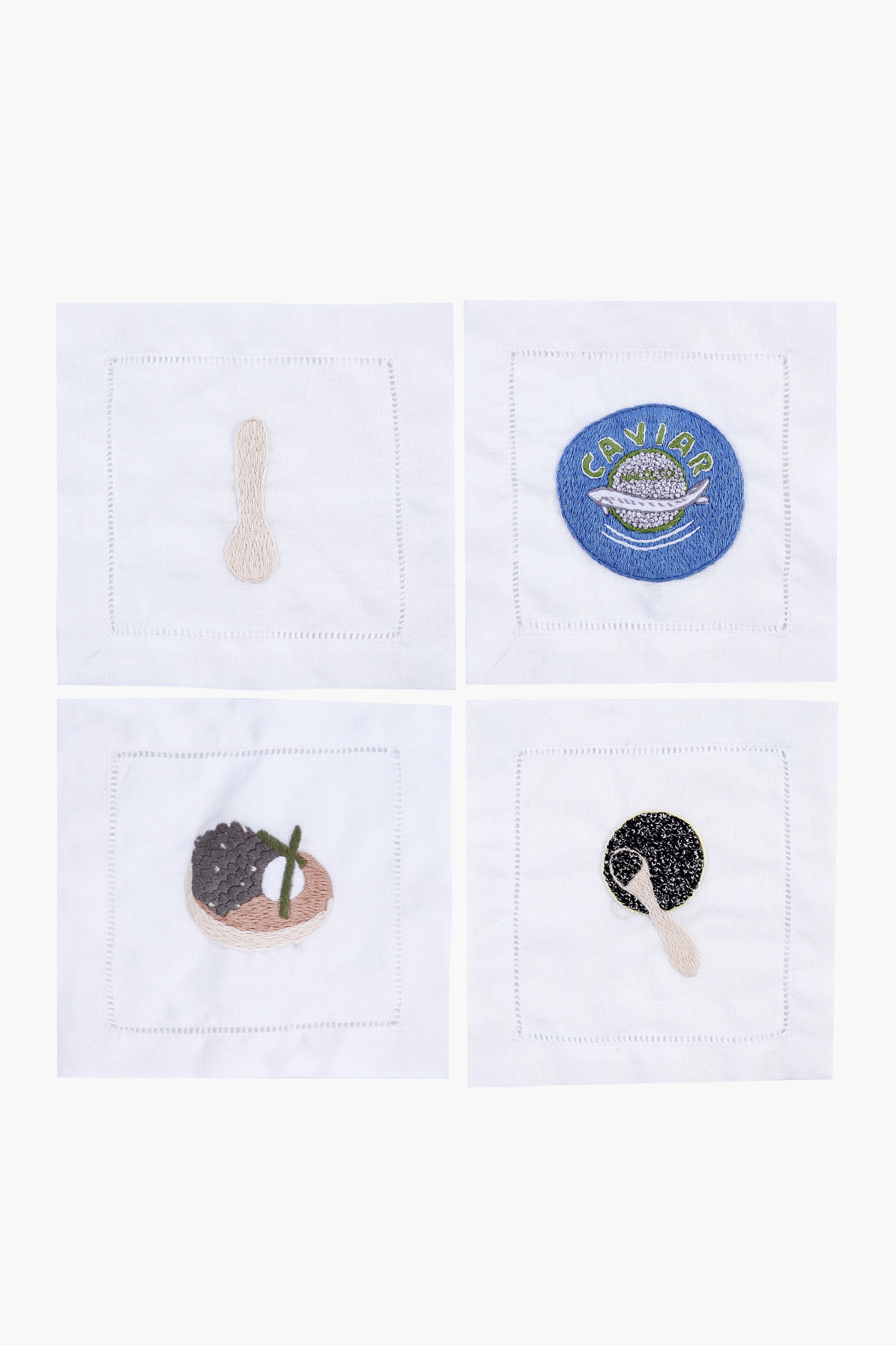 Caviar Cocktail Napkins-Charming Tale Store