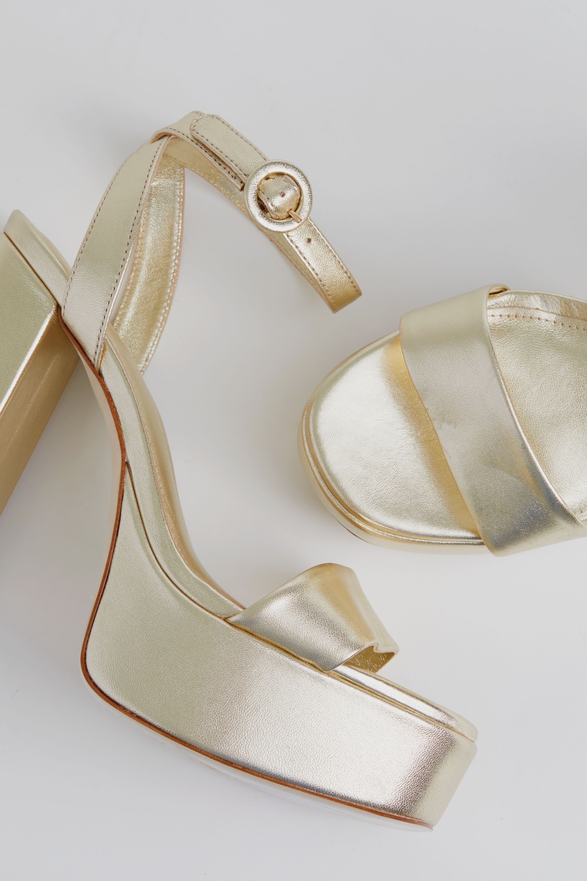 Gold Dolly Heels-Charming Tale Store