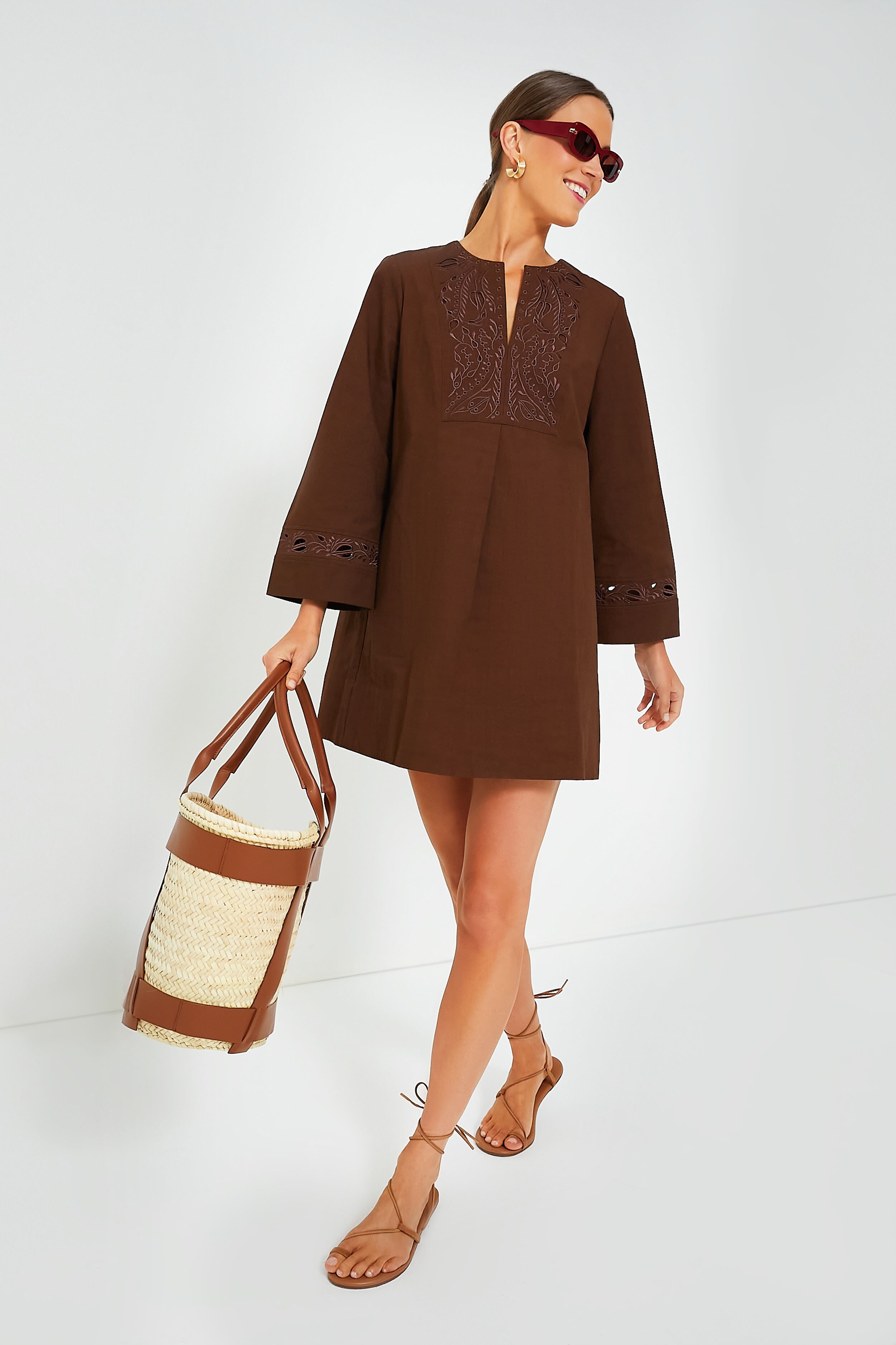 Embroidered Tahlia Dress-Charming Tale Store