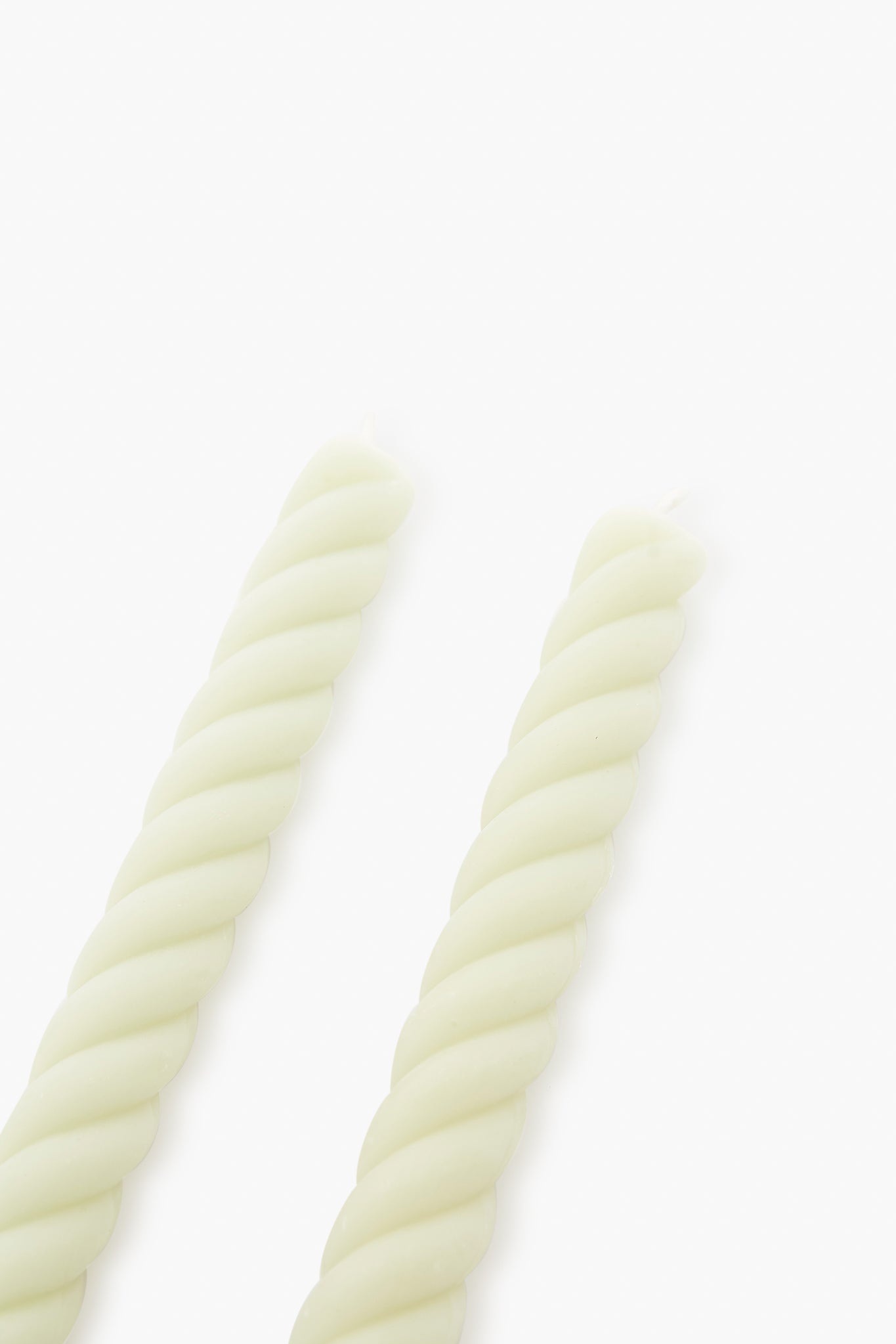 Celadon Rope Tapers Pair-Charming Tale Store