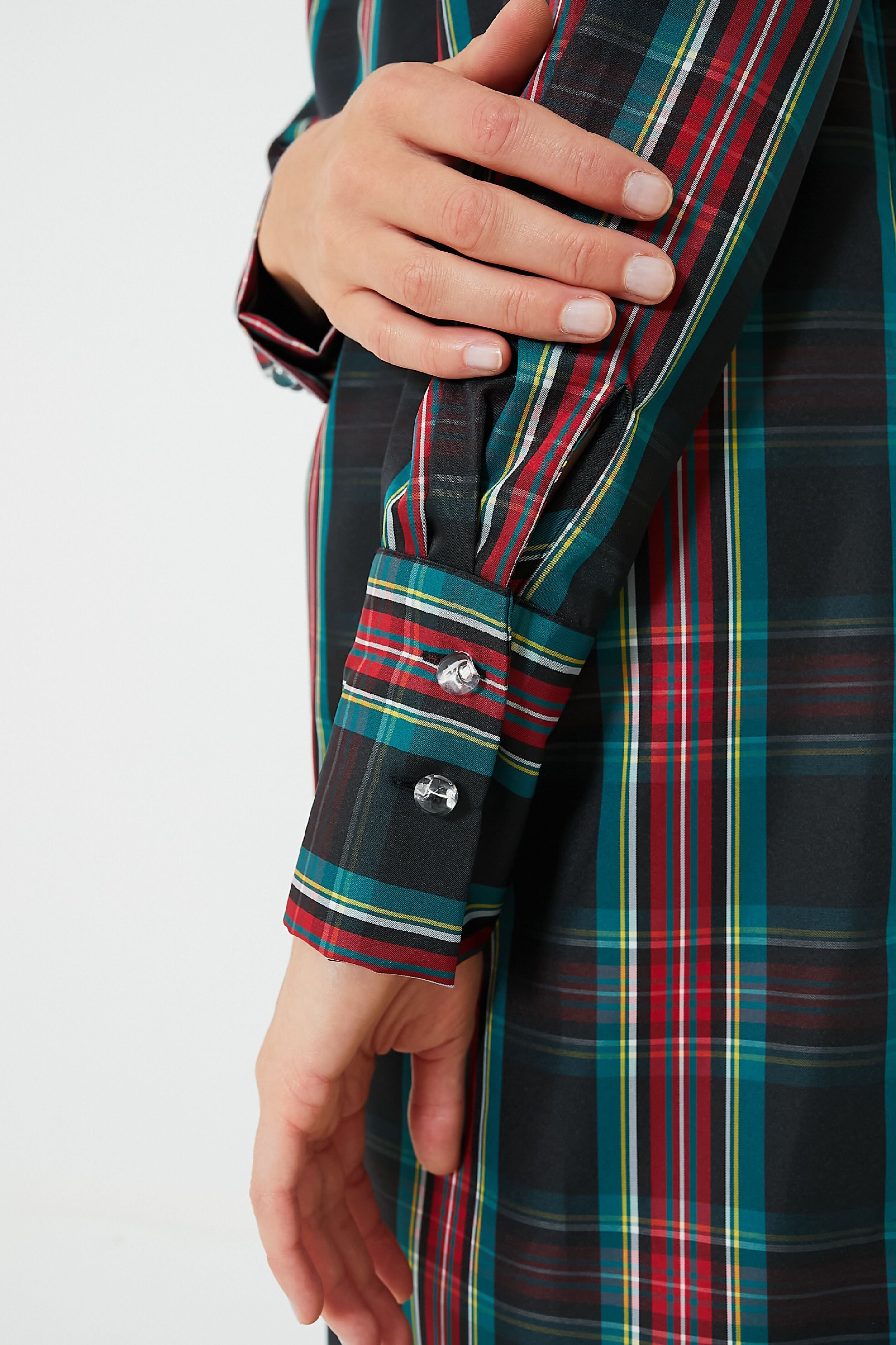 Highland Tartan Demy Dress-Charming Tale Store