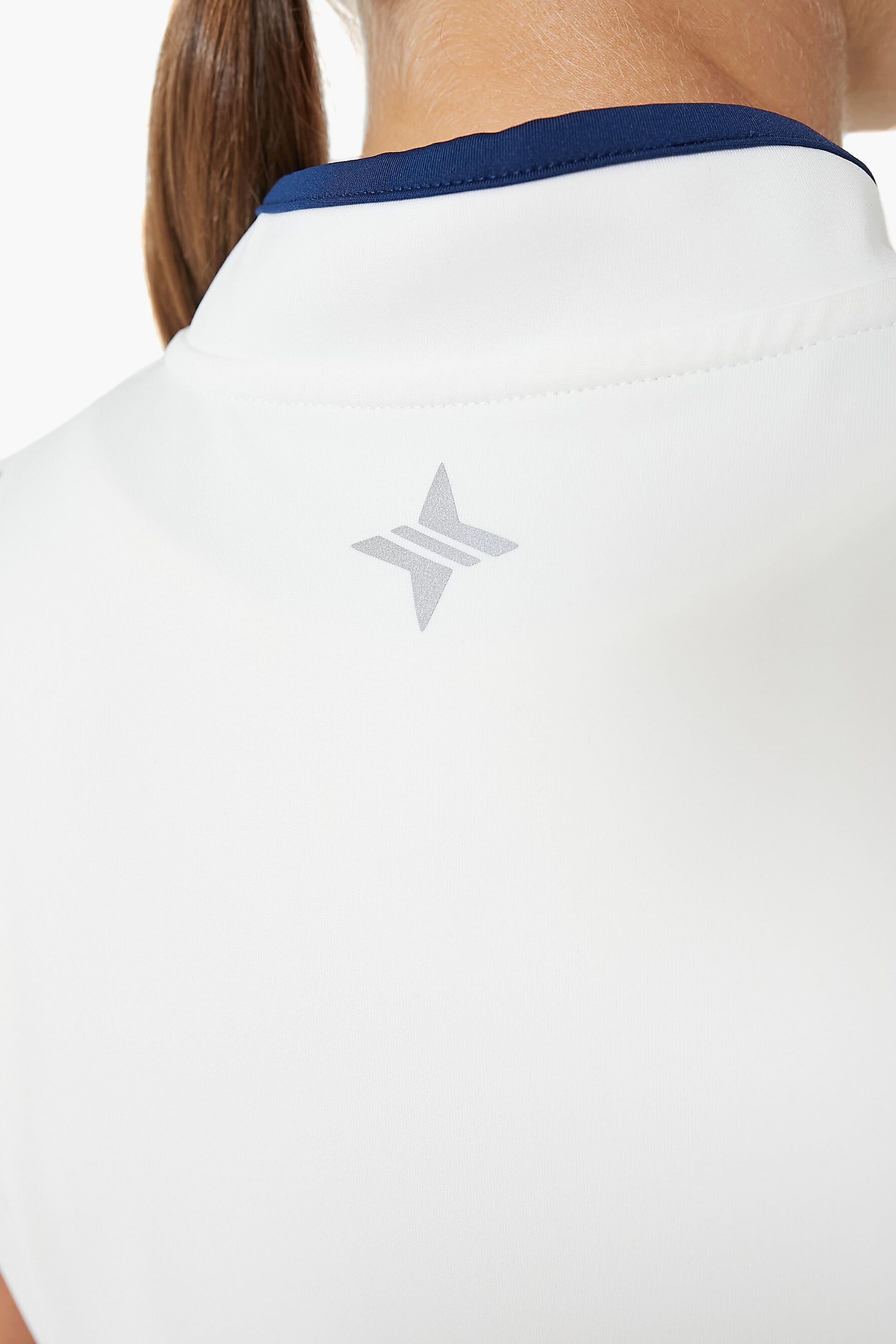 White and Navy Emma Tennis Dress-Charming Tale Store