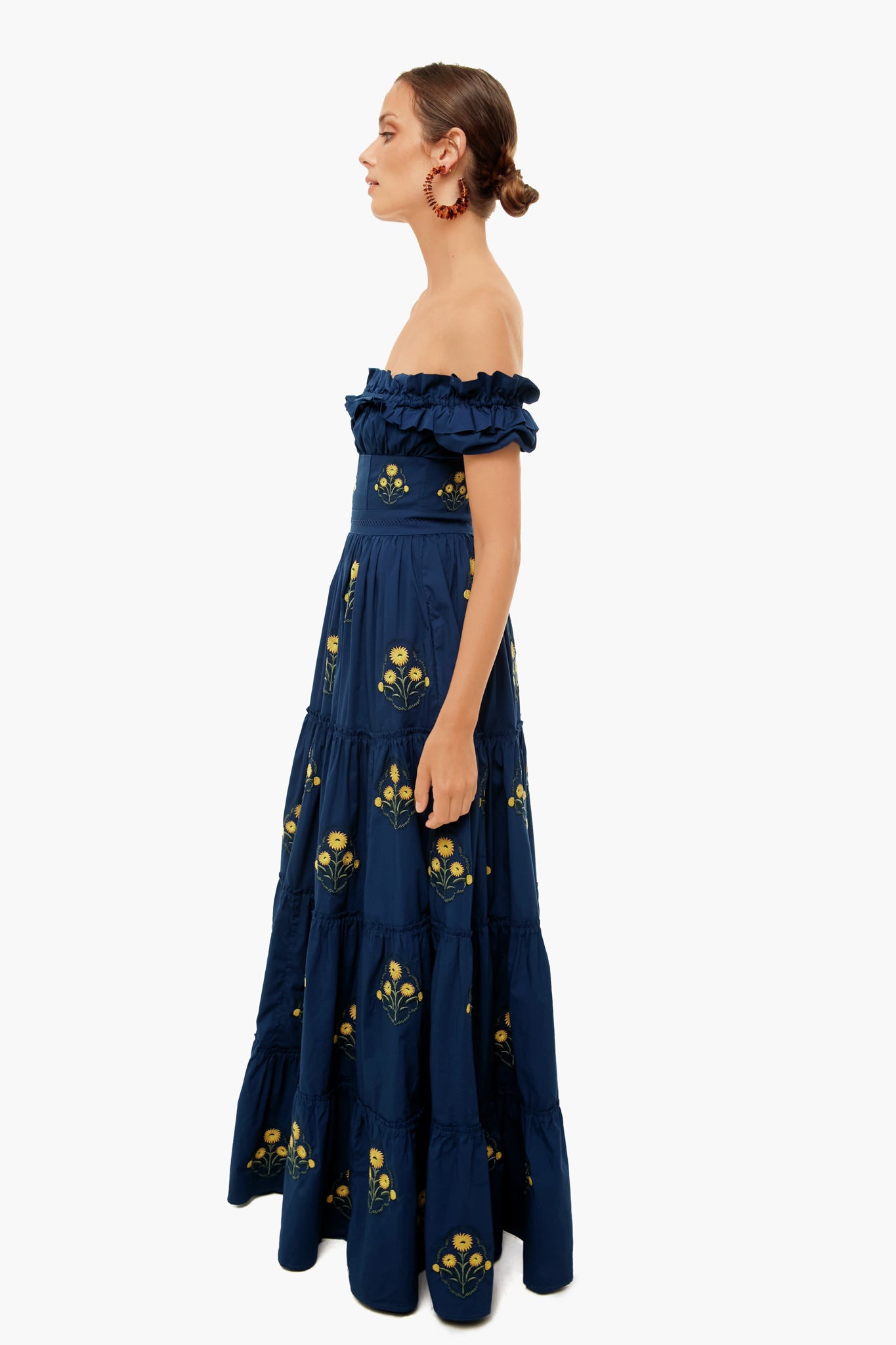 Embroidered Azucar Dress-Charming Tale Store