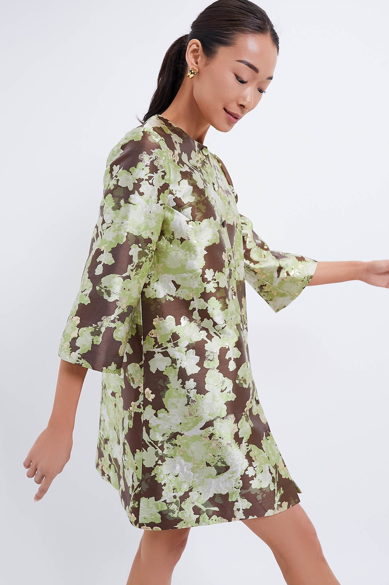 Ellesmere Jacquard Millie Coat Dress-Charming Tale Store