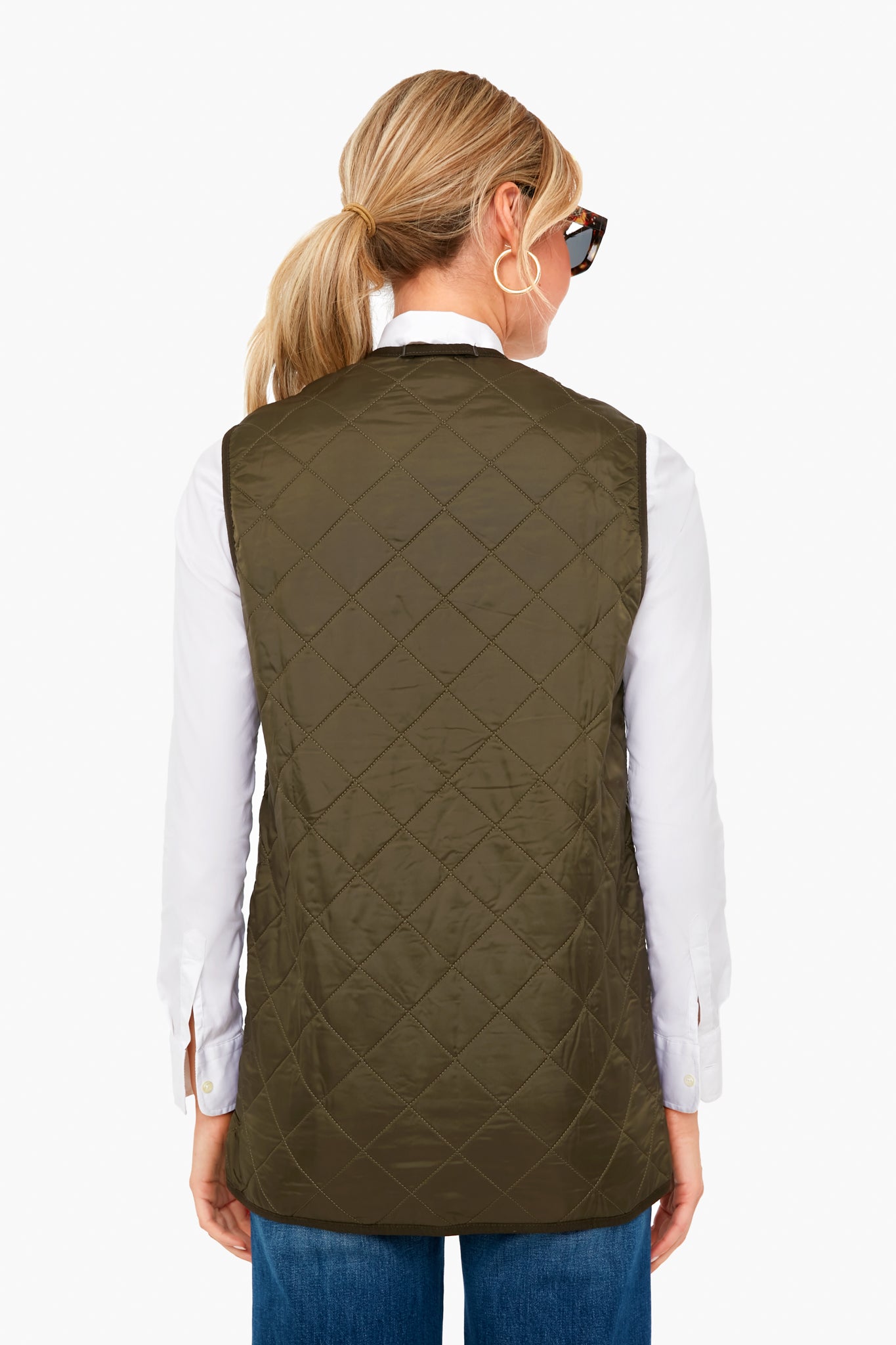 Dark Olive Fleece Betty Liner-Charming Tale Store