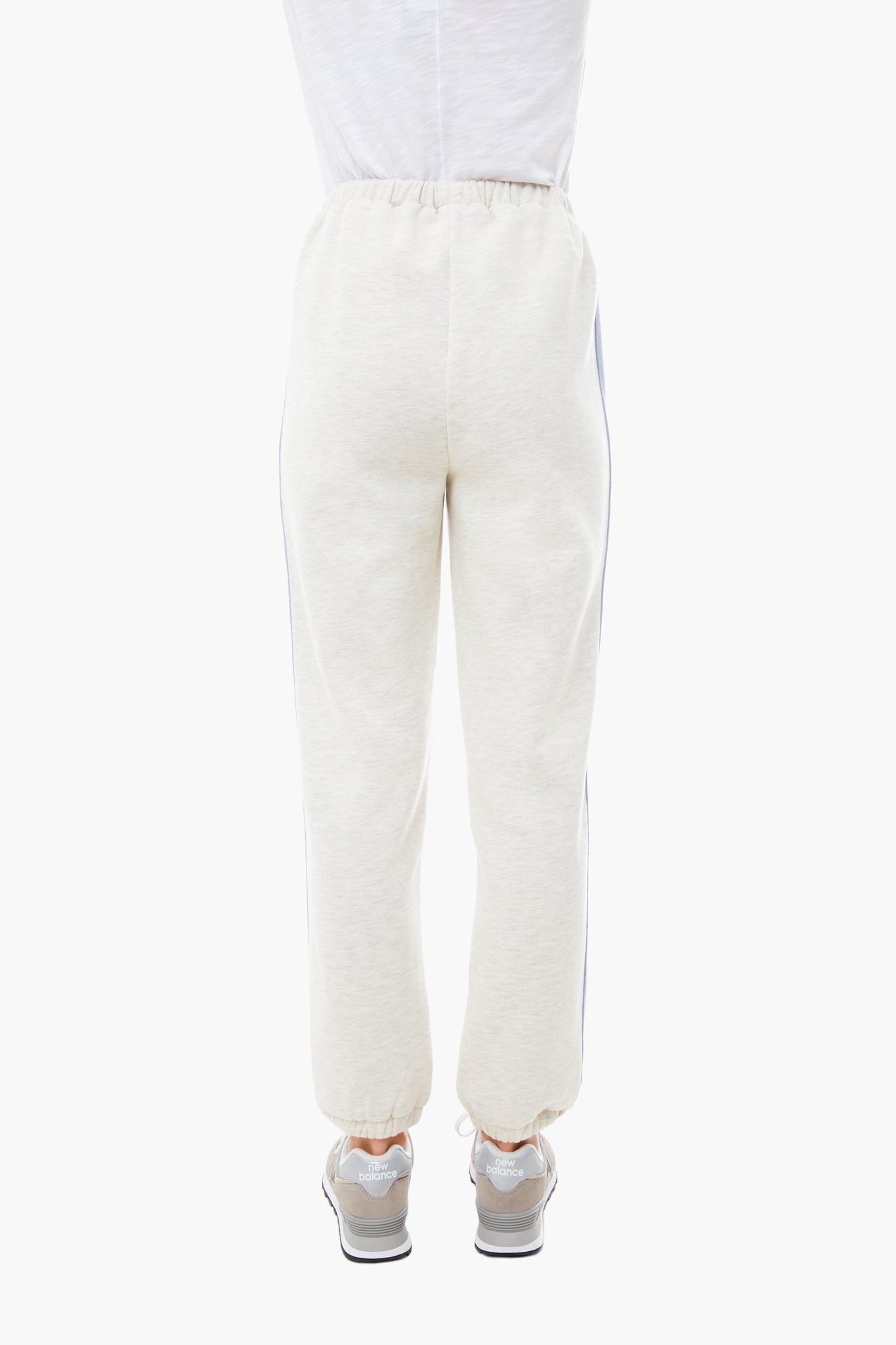 Heather Grey and Cosmic Sky Cambrie Jogger-Charming Tale Store