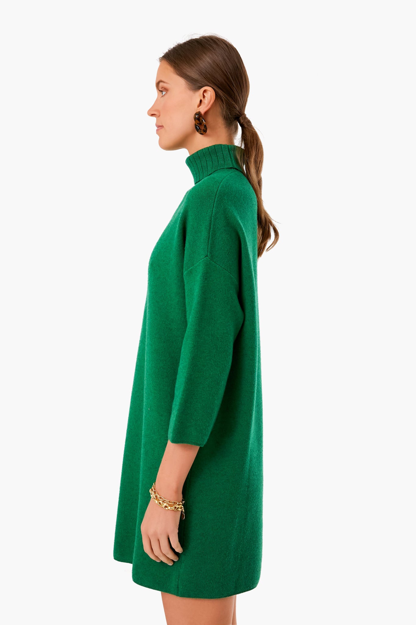 Emerald Green Vivianne Dress-Charming Tale Store