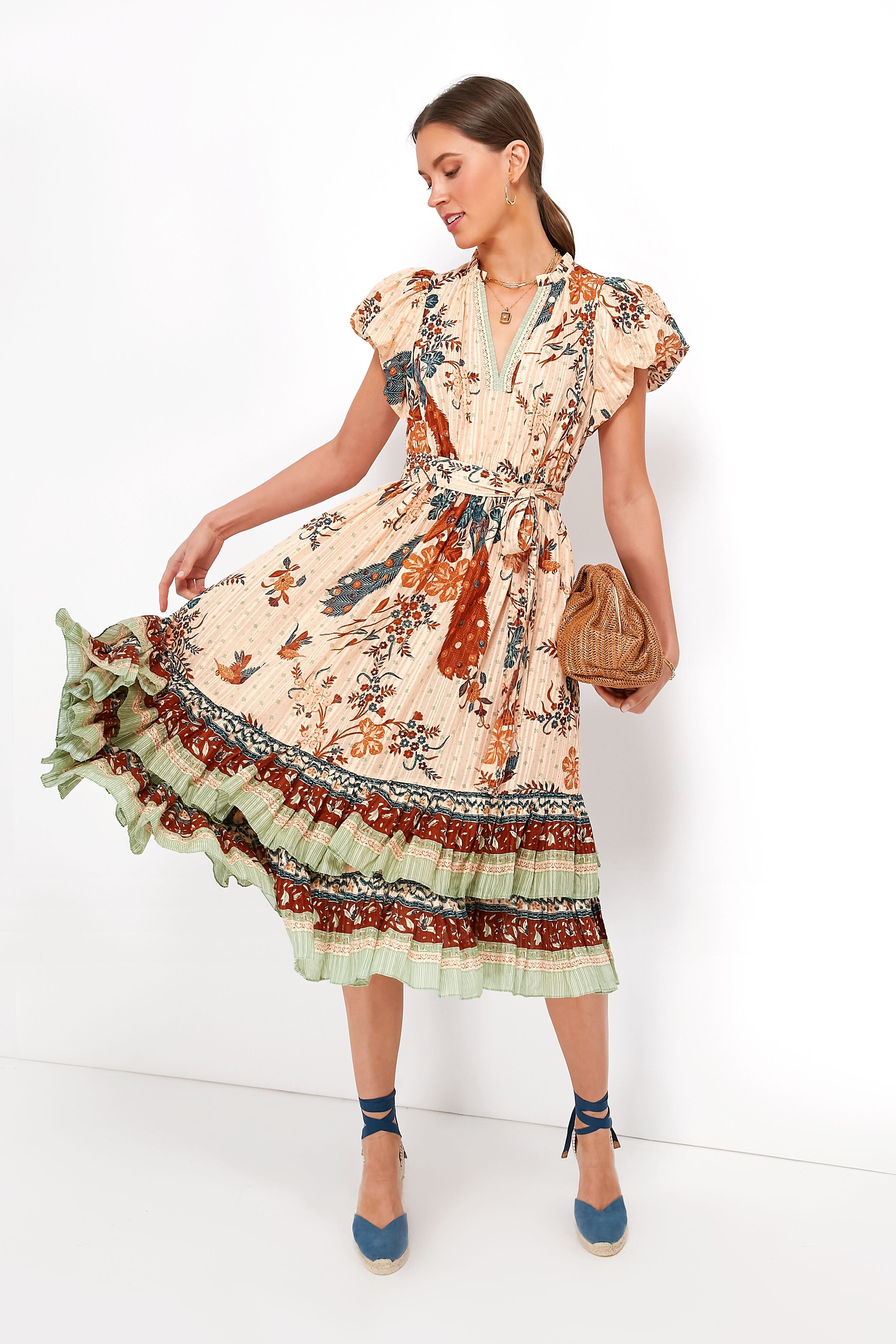 Egret Remi Dress-Charming Tale Store