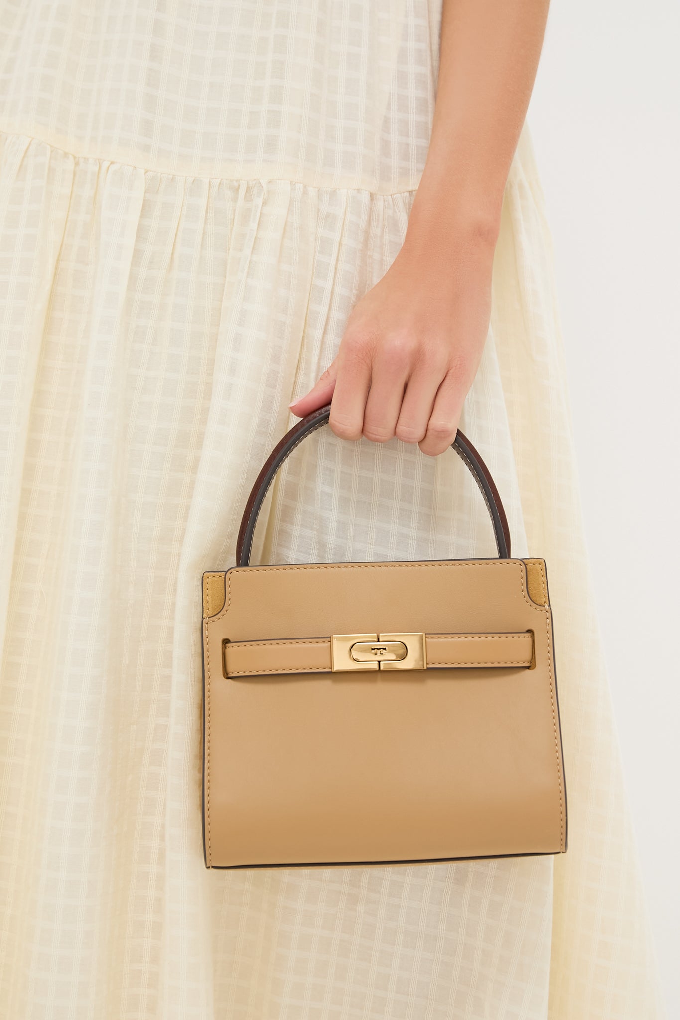 Dark Sand Lee Radziwill Petite Double Bag-Charming Tale Store