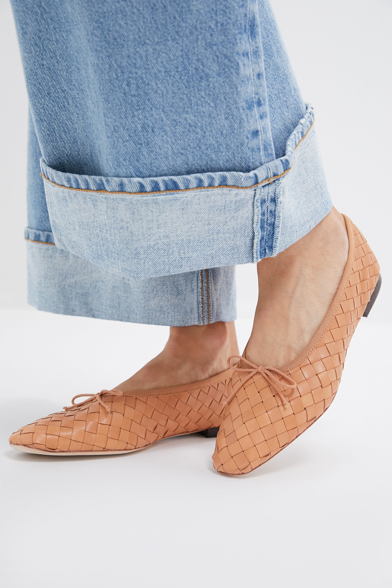 Honey Woven Landry Flats-Charming Tale Store