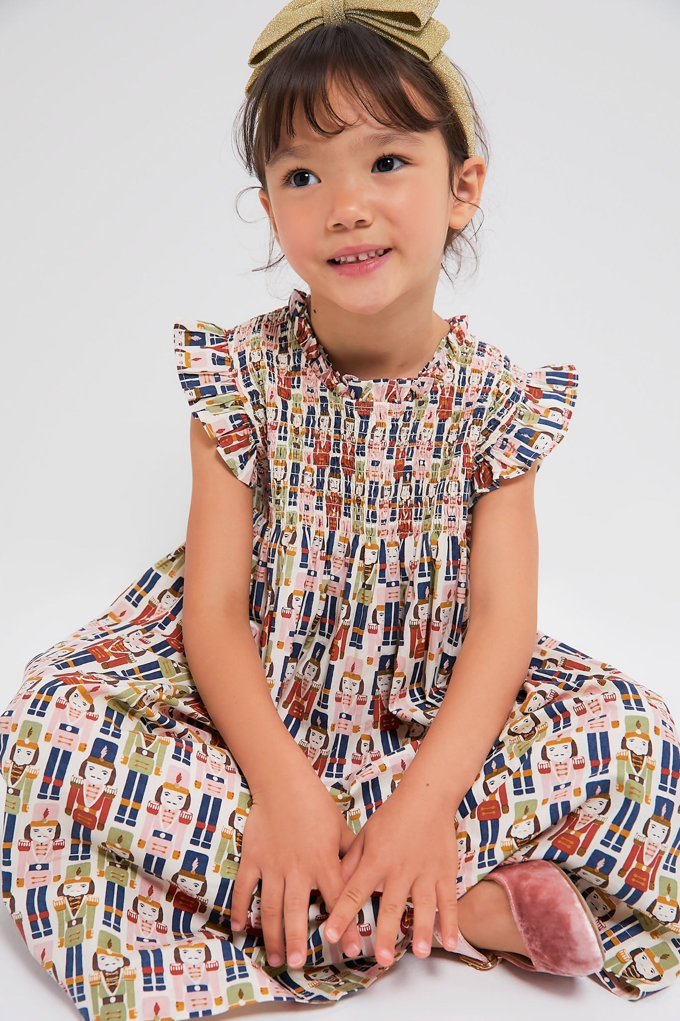 Vintage Nutcracker Stevie Dress-Charming Tale Store