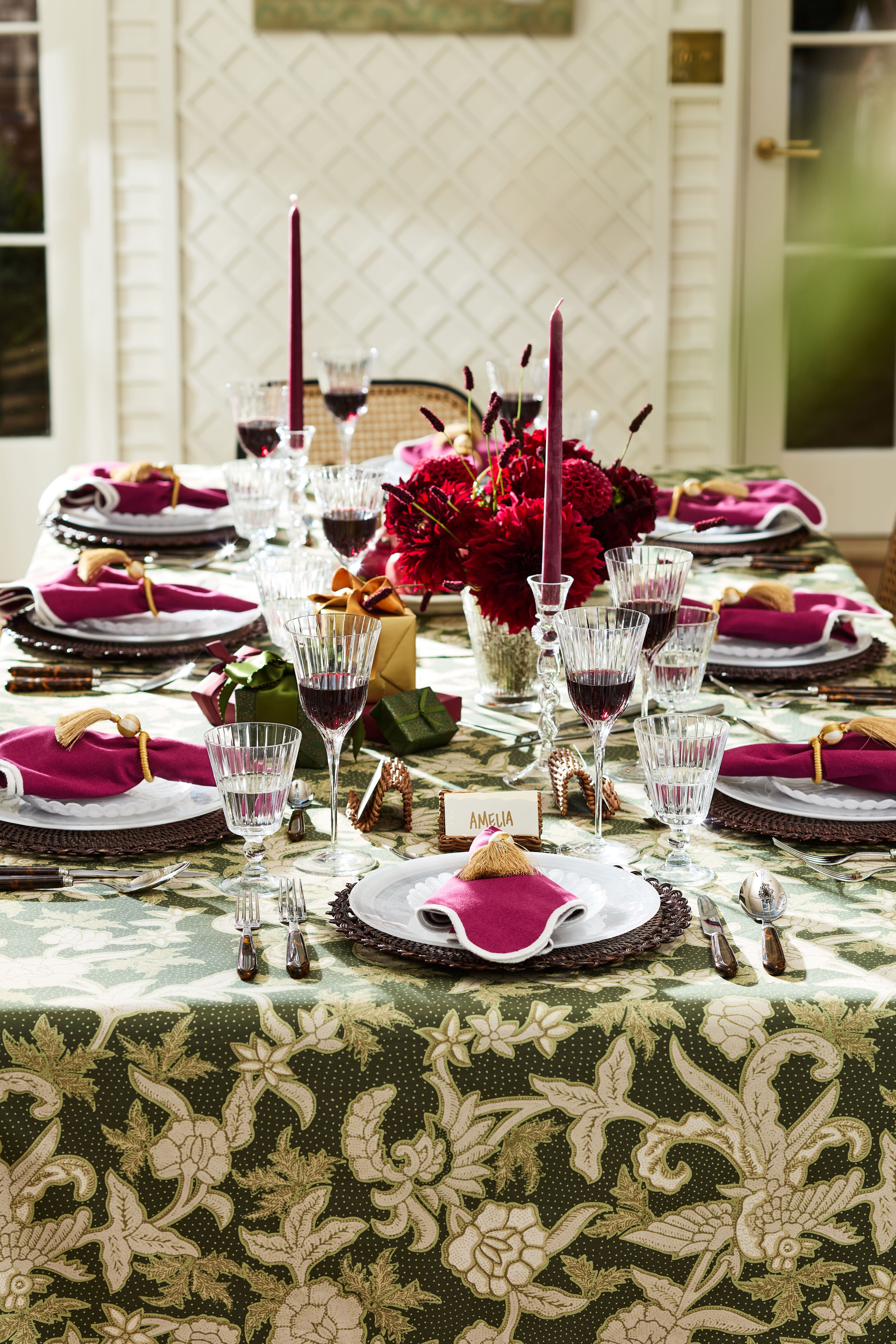 Wild Plum Everyday Tapers 12"-Charming Tale Store