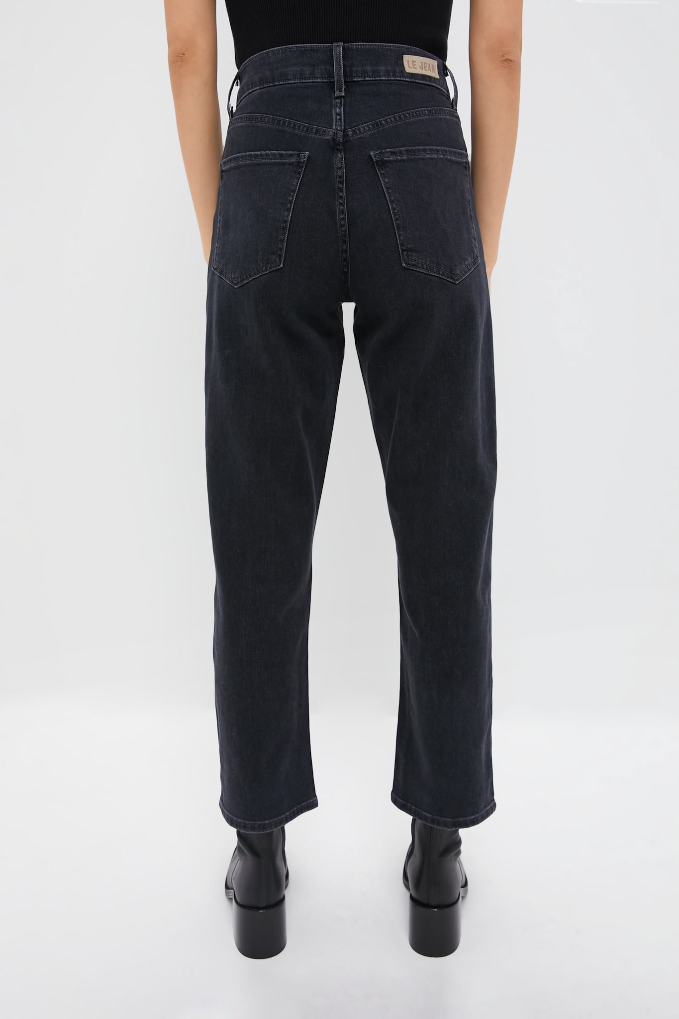 Fade to Black Indy Easy Bow High Rise Jean-Charming Tale Store