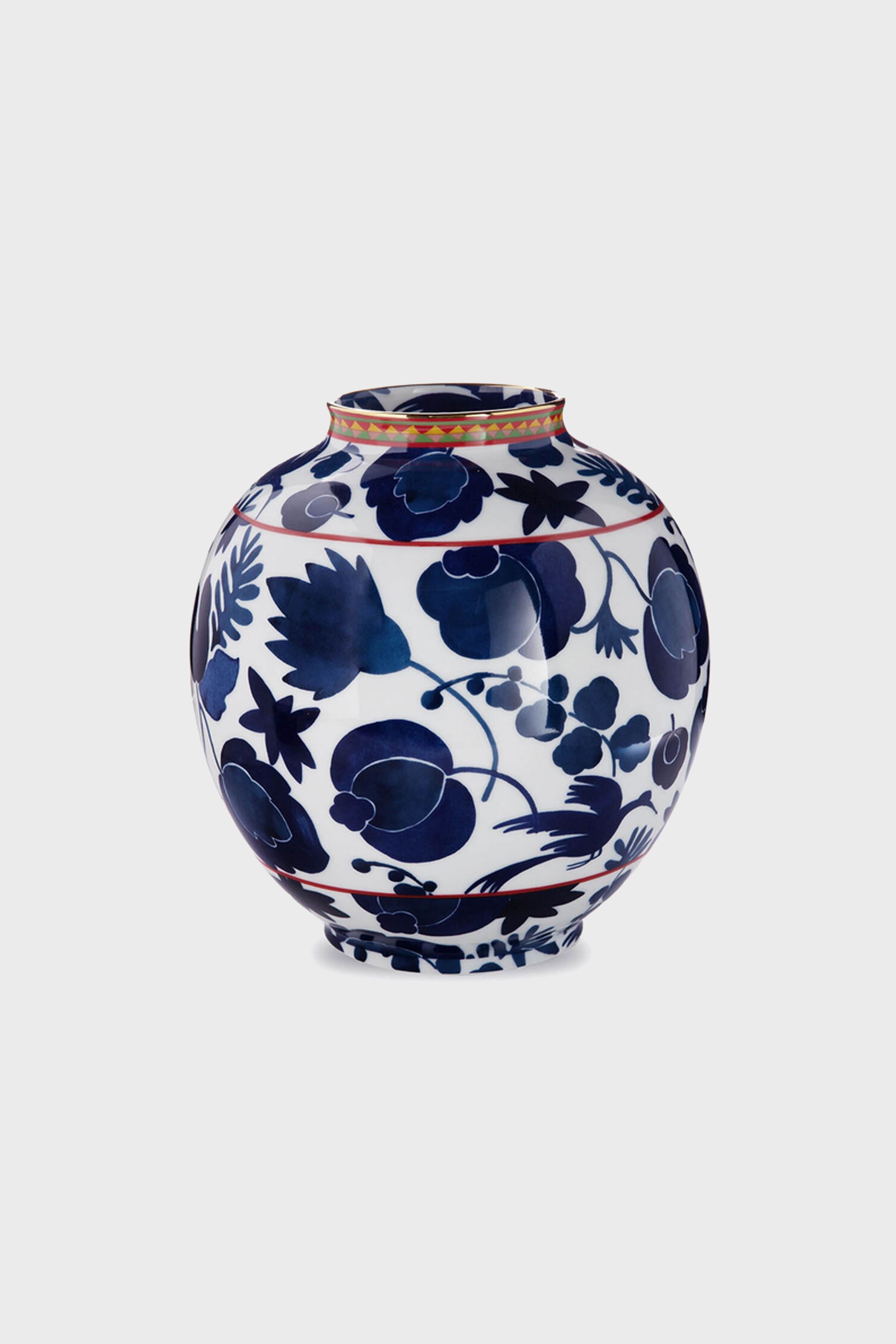 Wildbird Blu Bubble Vase-Charming Tale Store