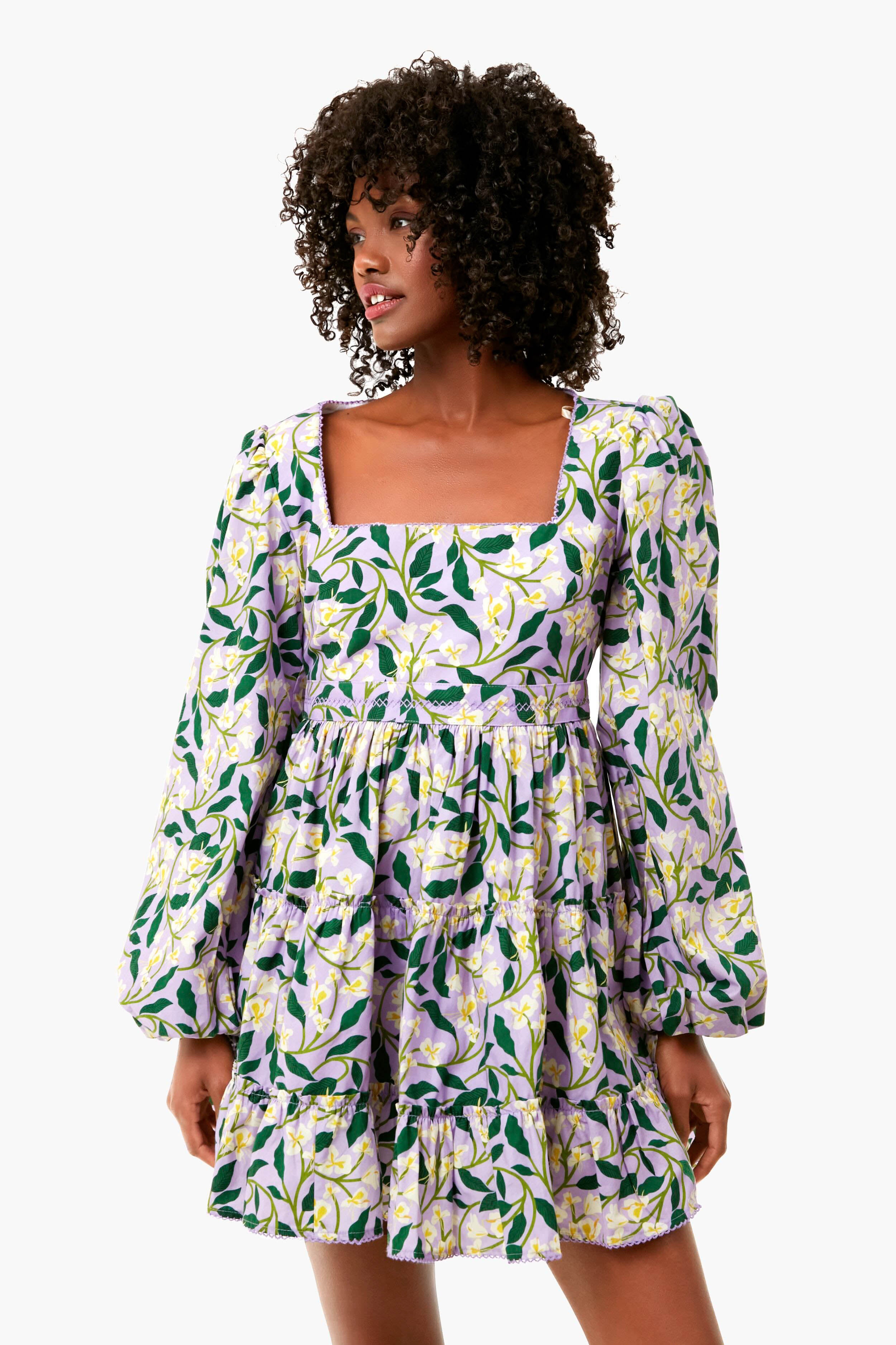 Dos Gardenias Avena Dress-Charming Tale Store