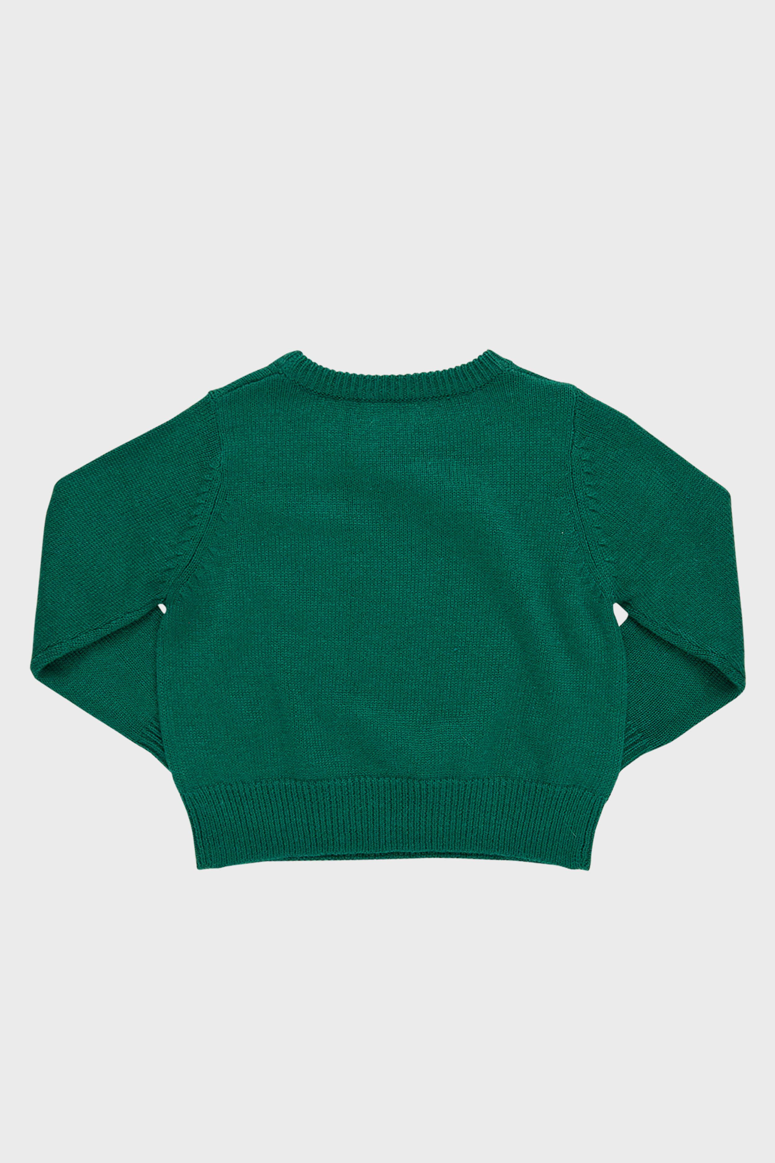 Evergreen Santa Boys Oliver Sweater-Charming Tale Store