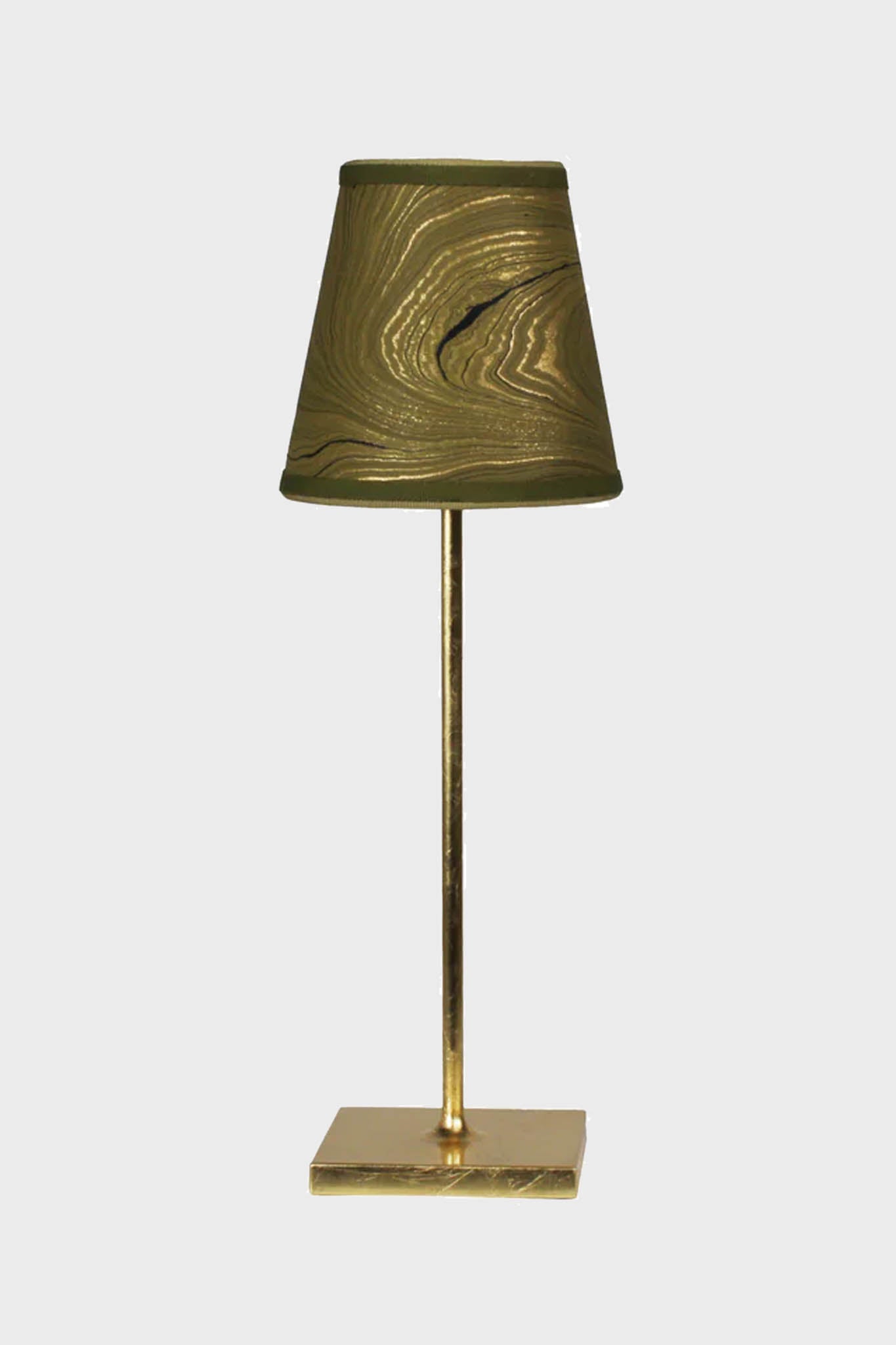 Sage Marble Zafferano Lampshade-Charming Tale Store