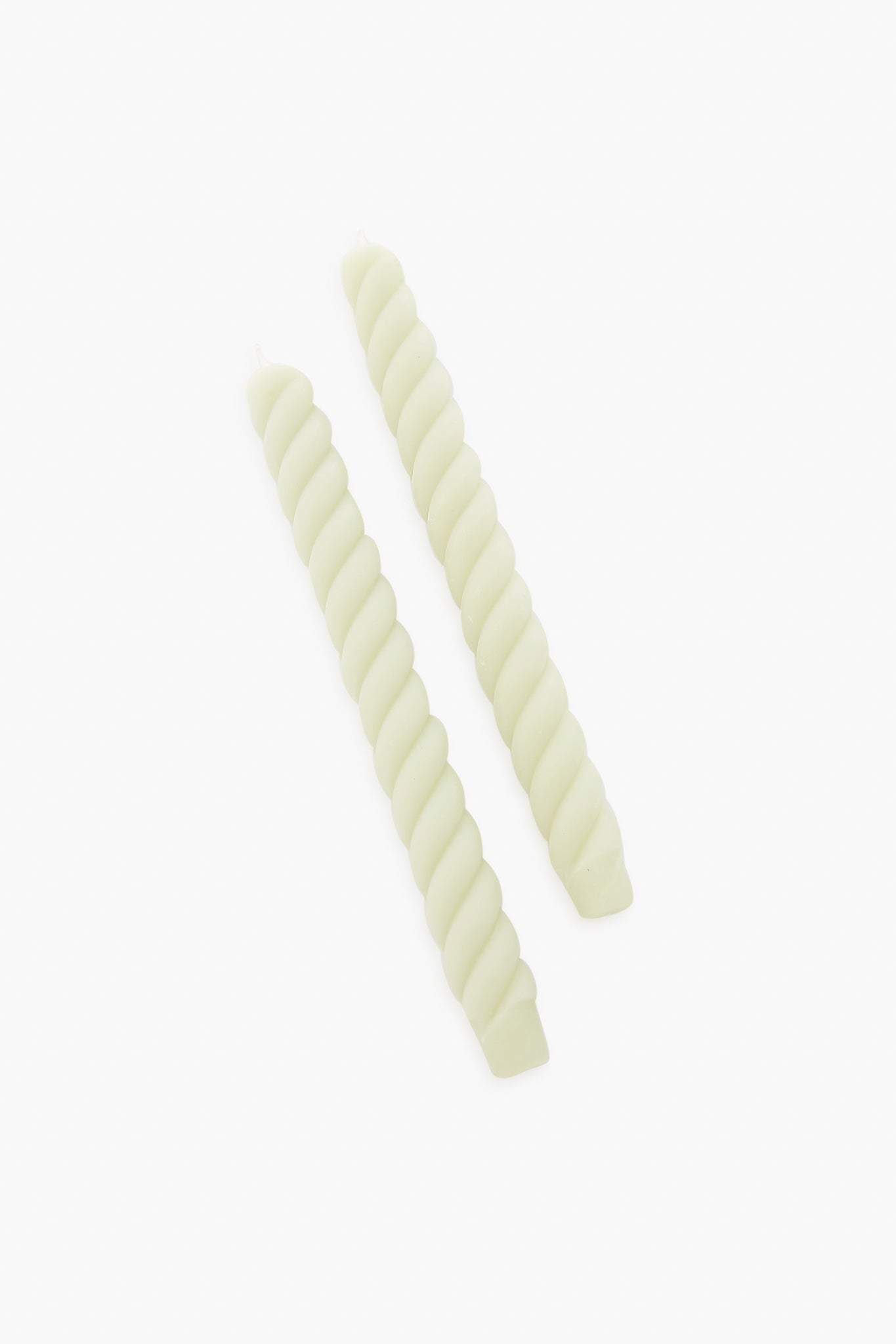 Celadon Rope Tapers Pair-Charming Tale Store
