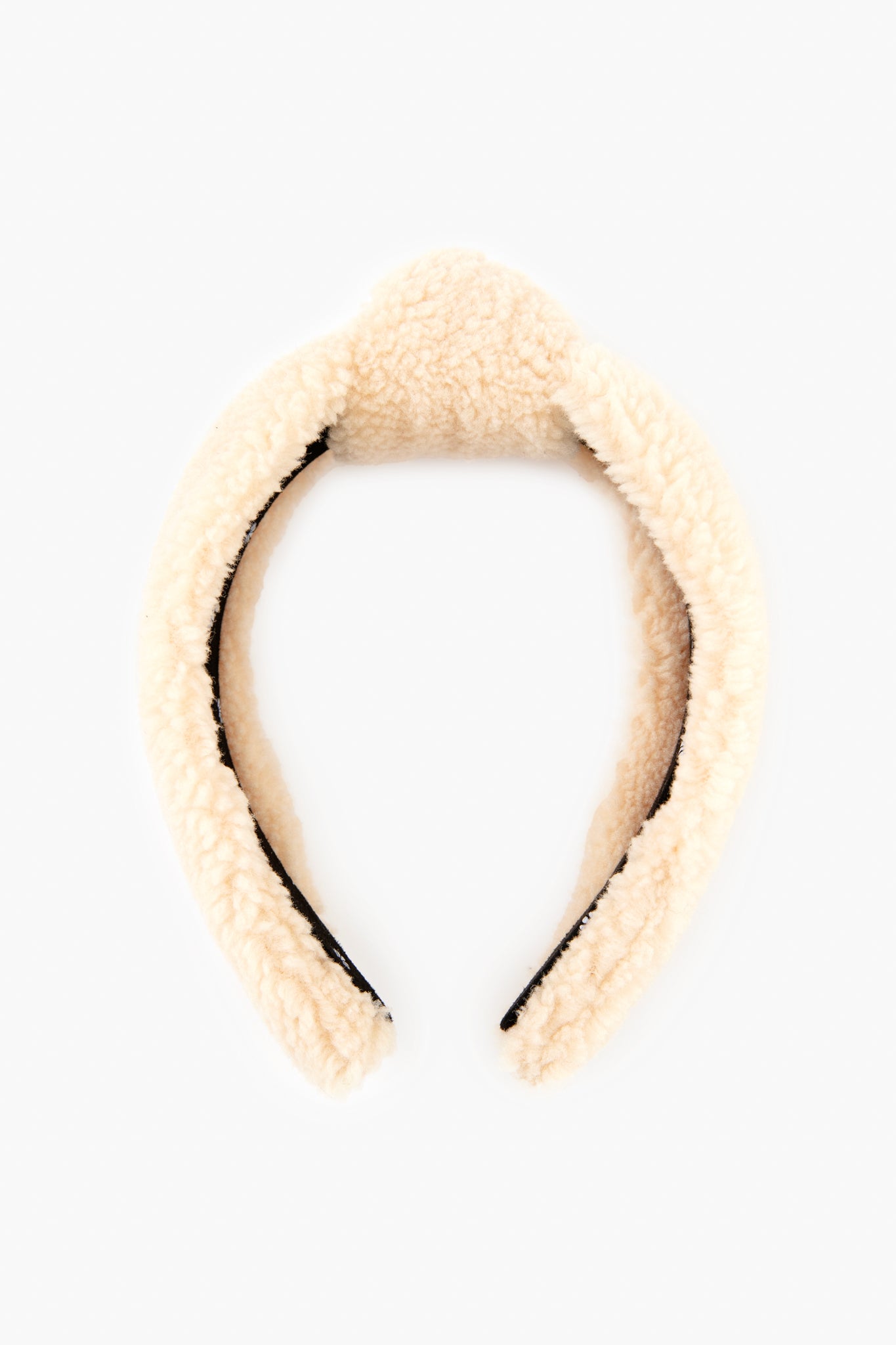 Camel Teddy Knotted Headband-Charming Tale Store