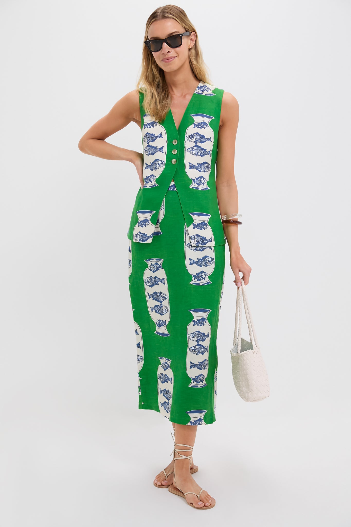 Herring Green Lachlyn Vest-Charming Tale Store