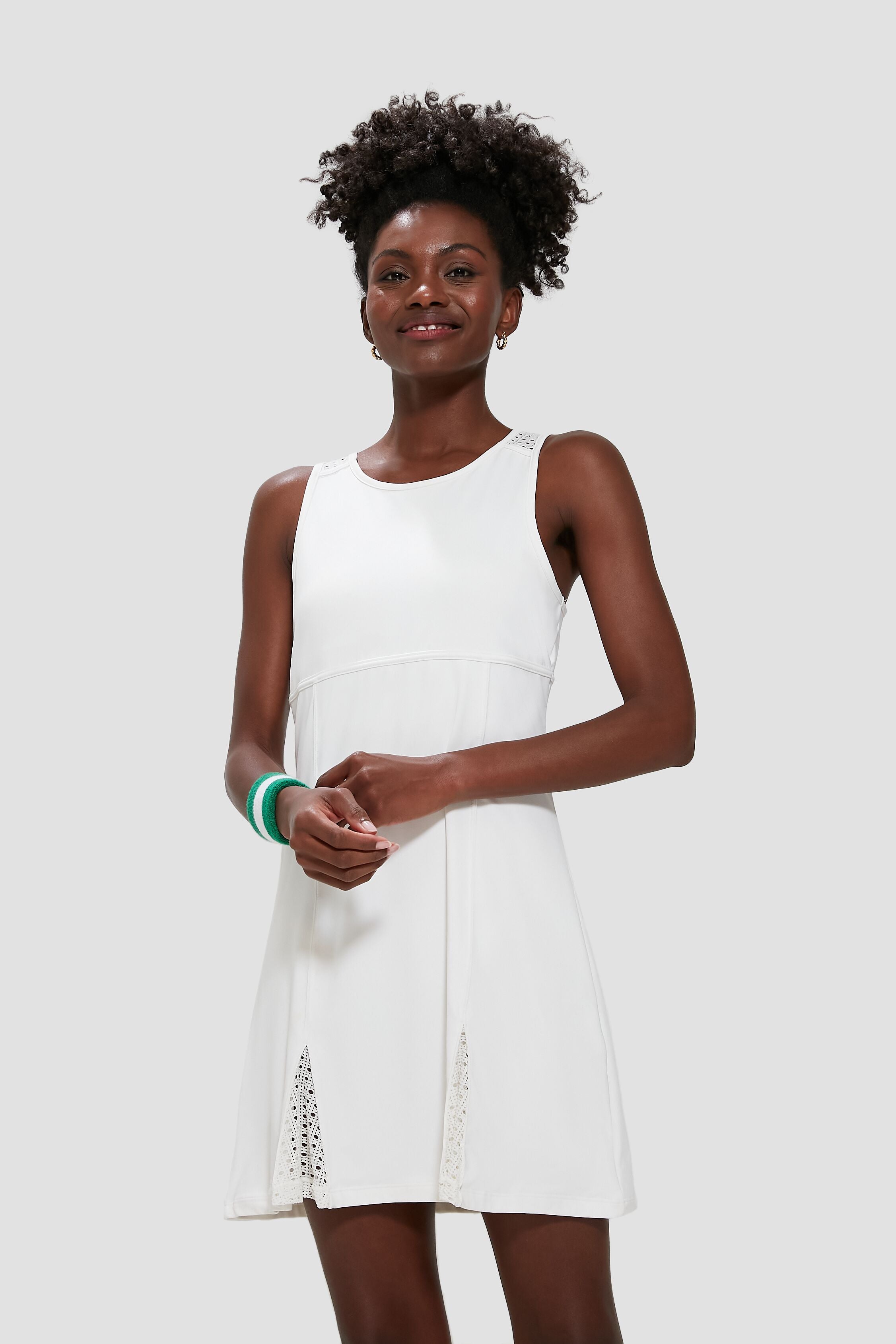 White Cane Victoria Tennis Dress-Charming Tale Store