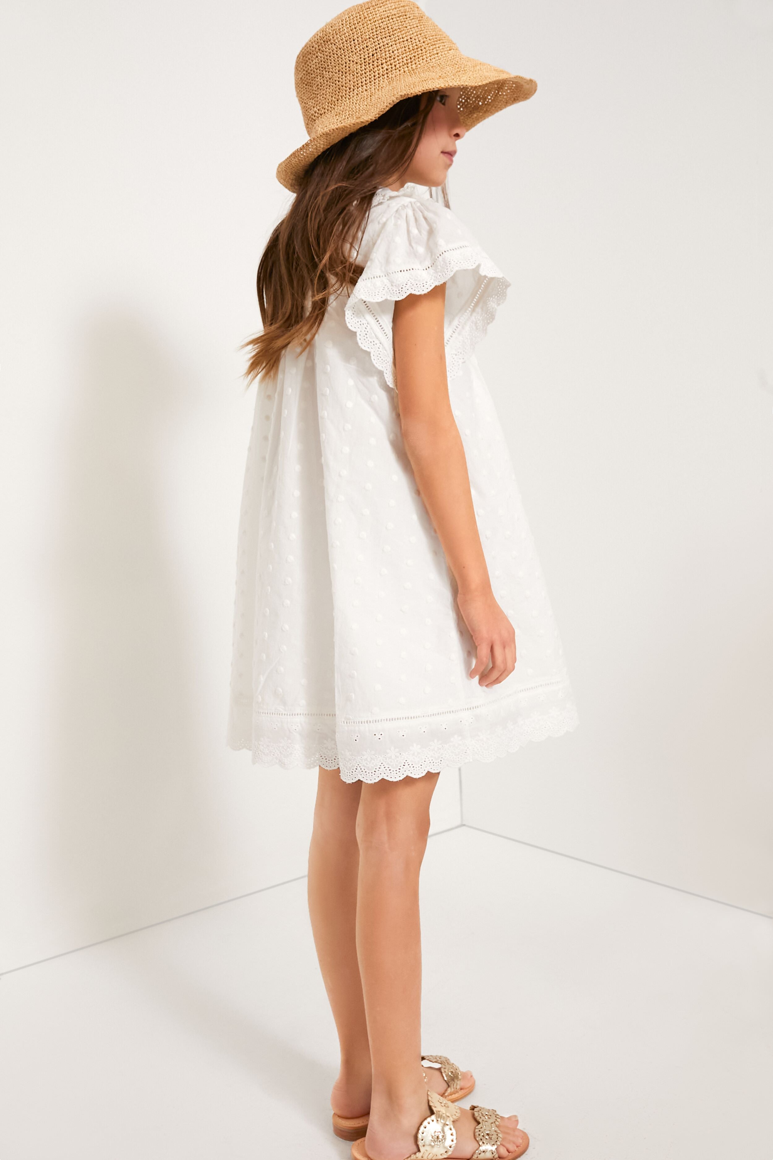 White Marla Dress-Charming Tale Store