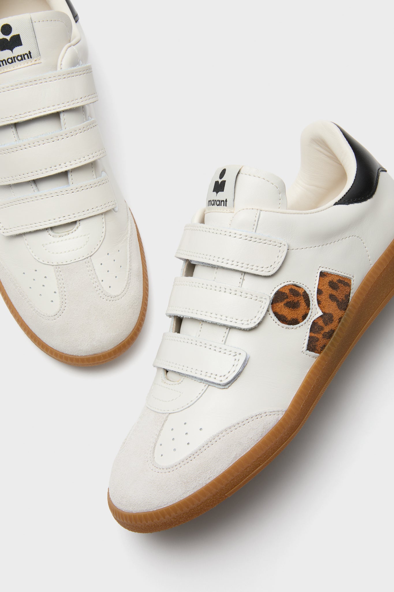 Ecru and Leopard Beth Sneaker-Charming Tale Store