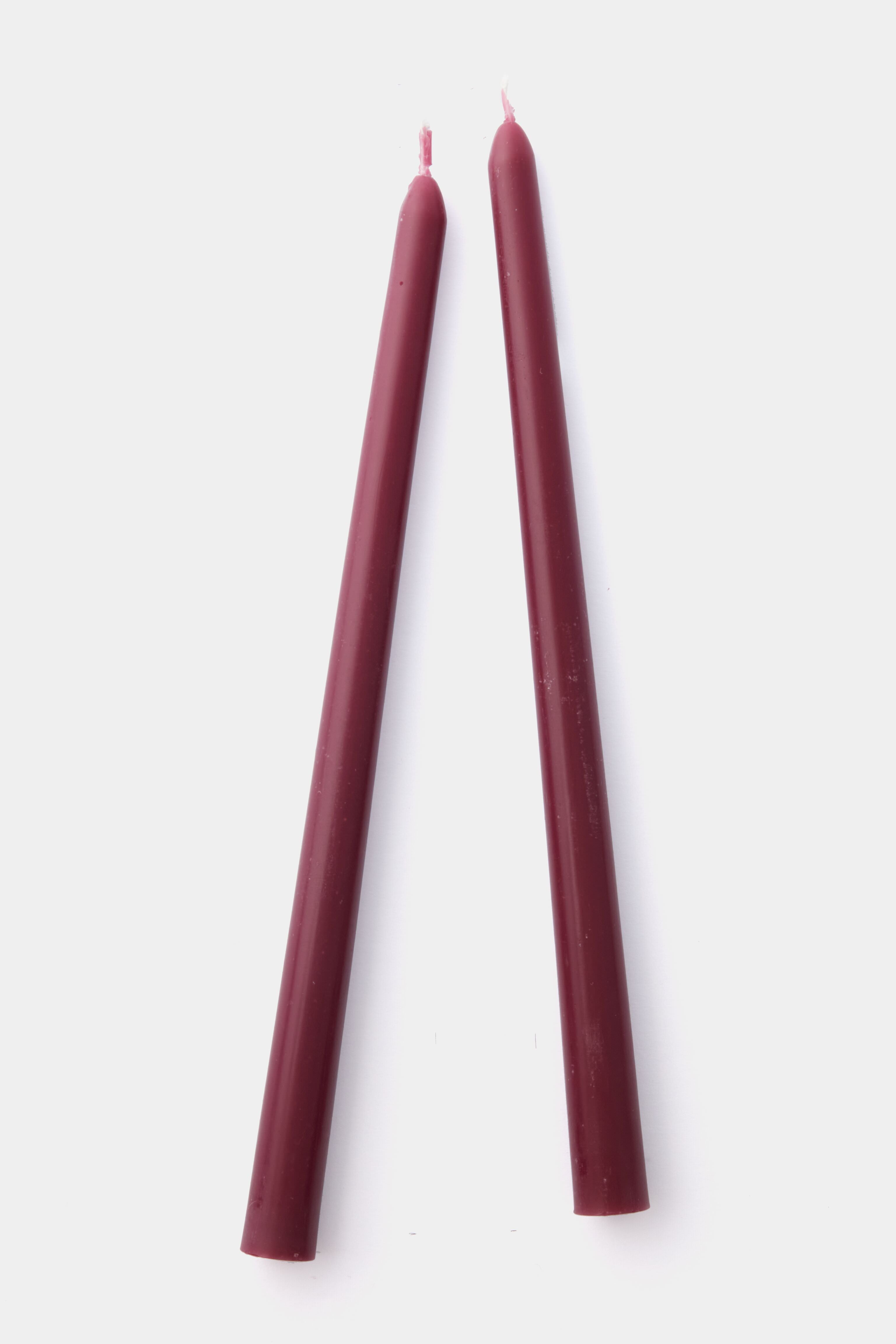 Wild Plum Everyday Tapers 12"-Charming Tale Store