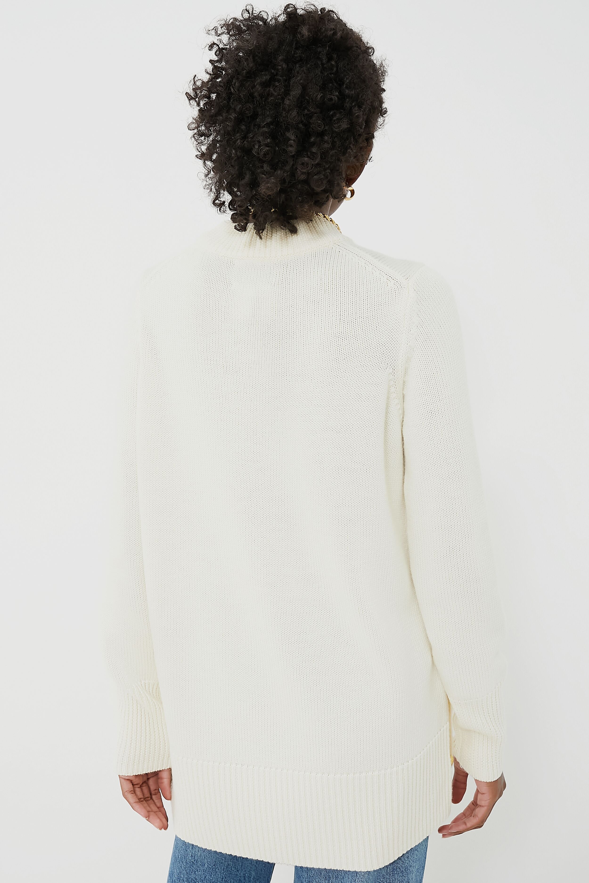 Winter White Bexley Sweater-Charming Tale Store