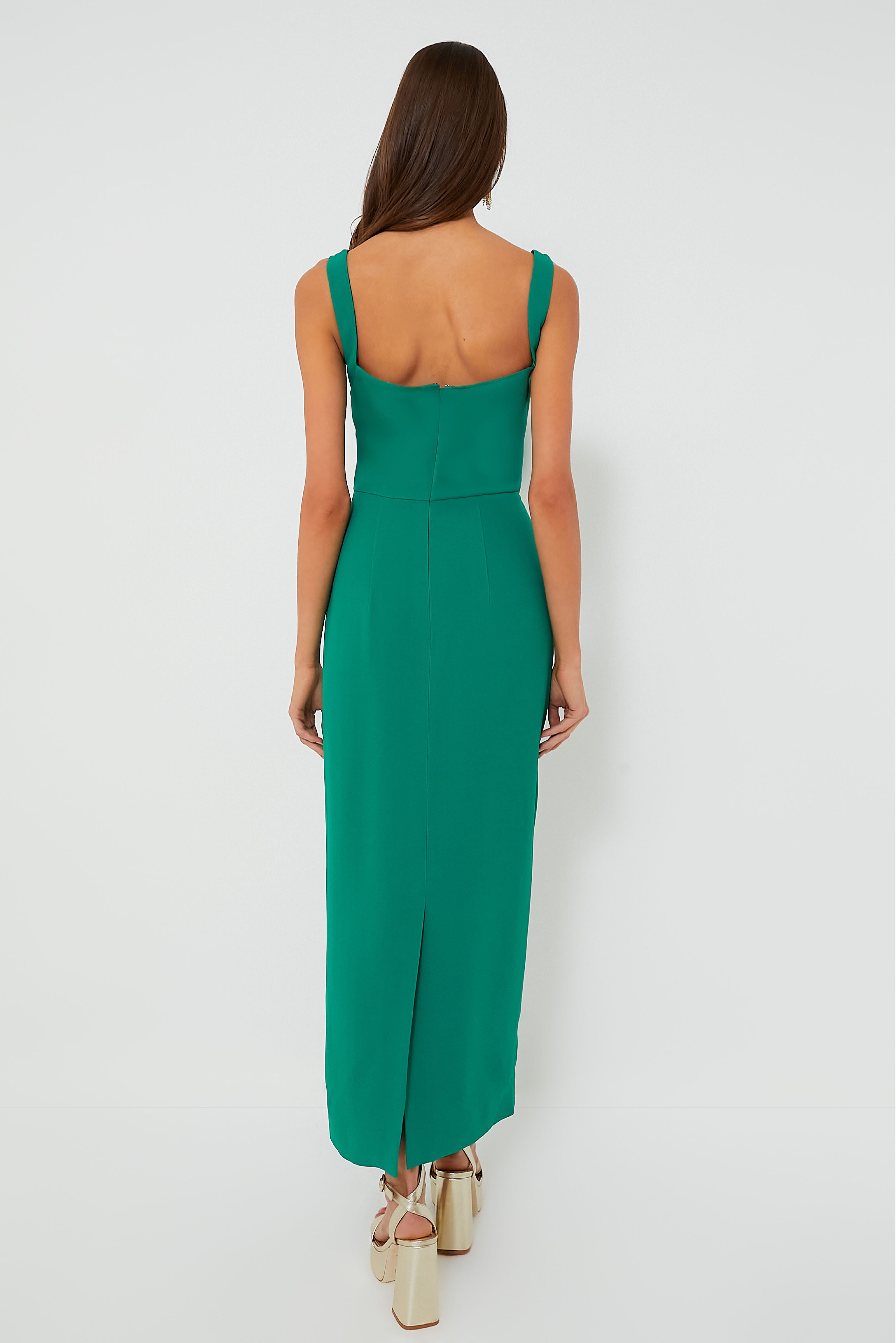 Emerald Green Rachel C Dress-Charming Tale Store