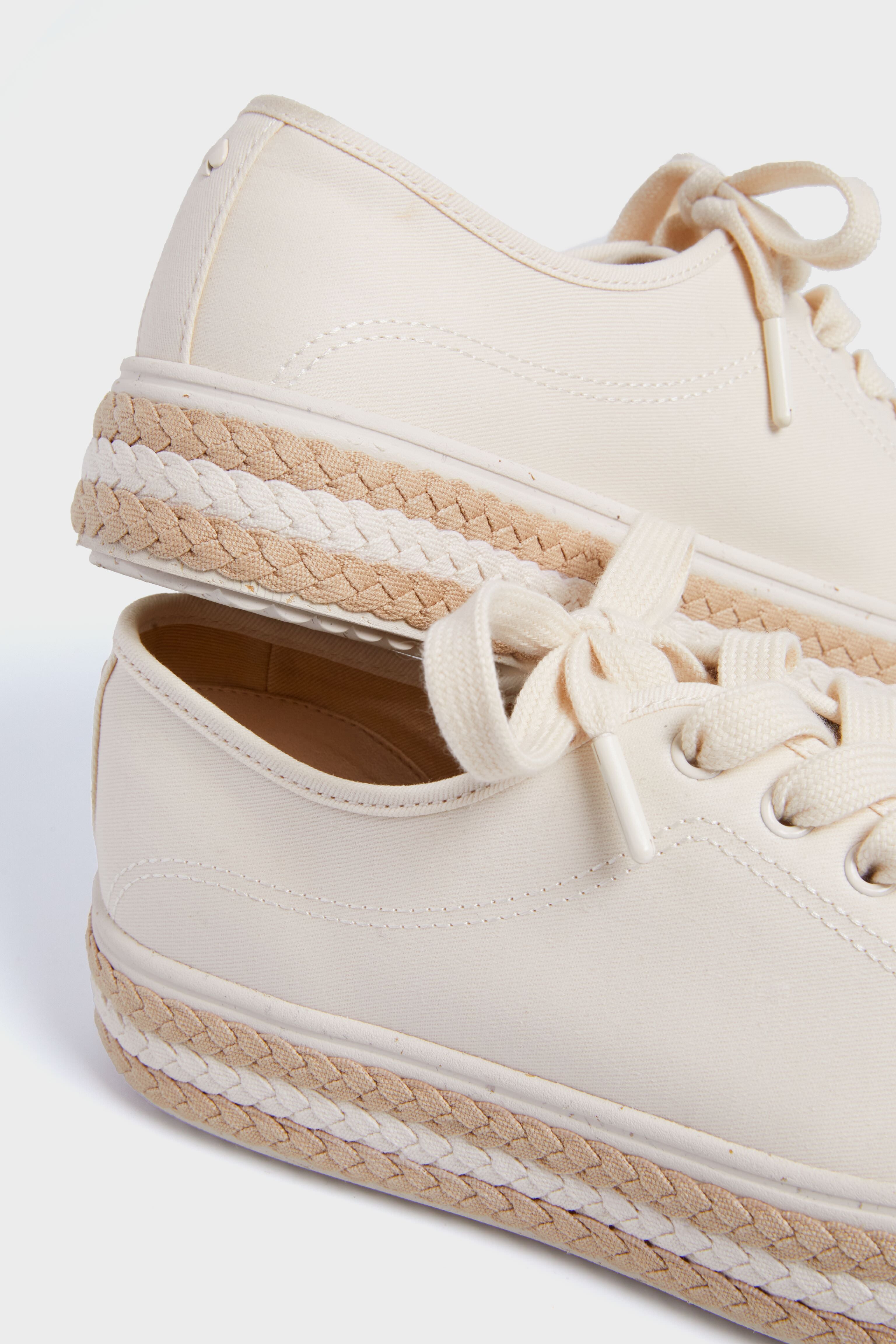Cream Taylor Sneaker-Charming Tale Store