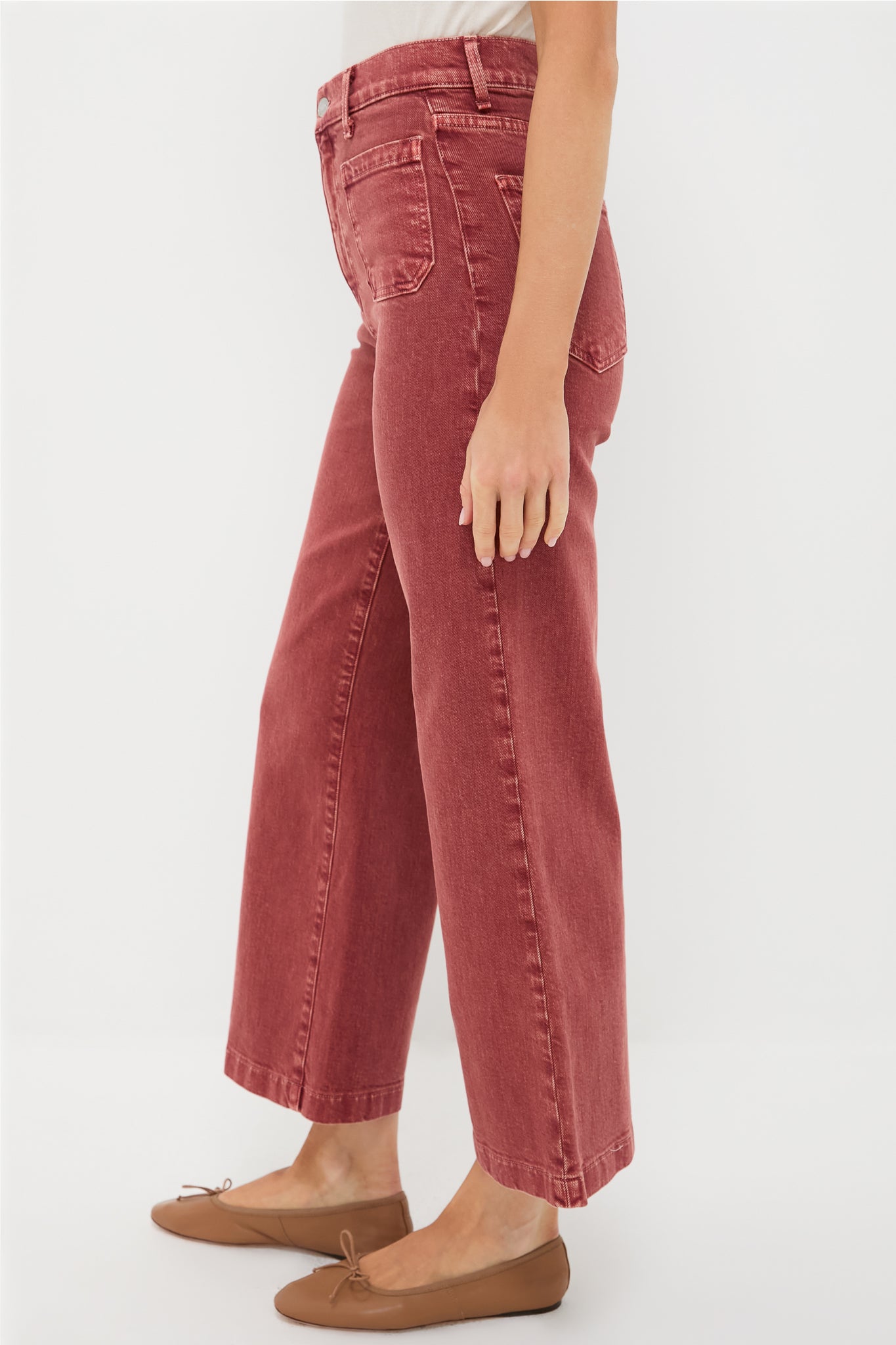 Sandwashed Spice Virginia Wideleg Ankle-Charming Tale Store