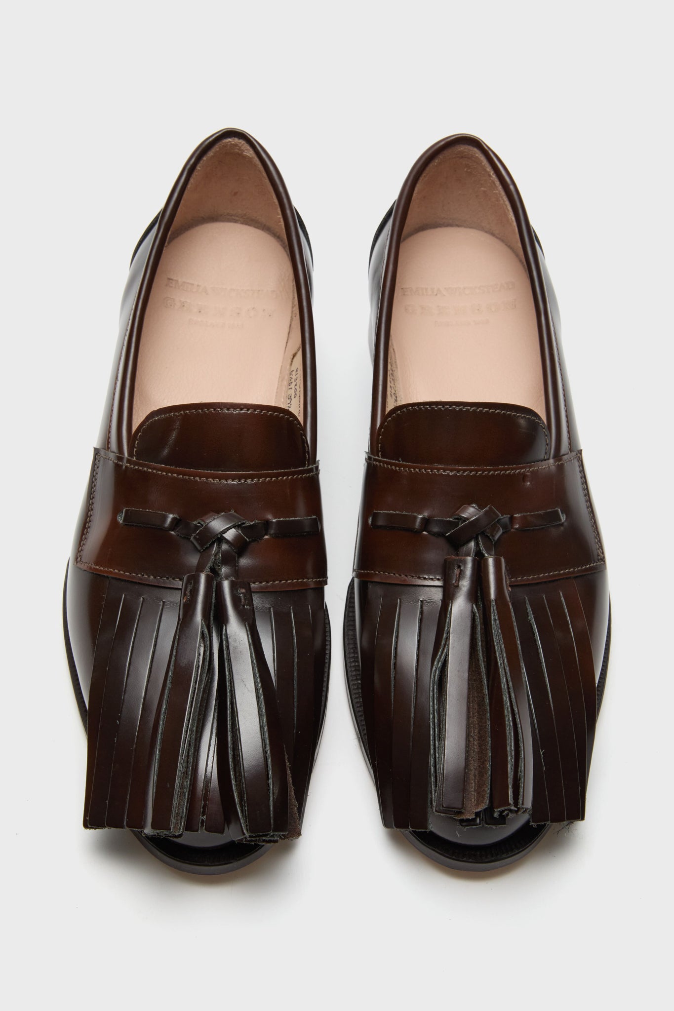 Dark Brown Grenda Loafers-Charming Tale Store