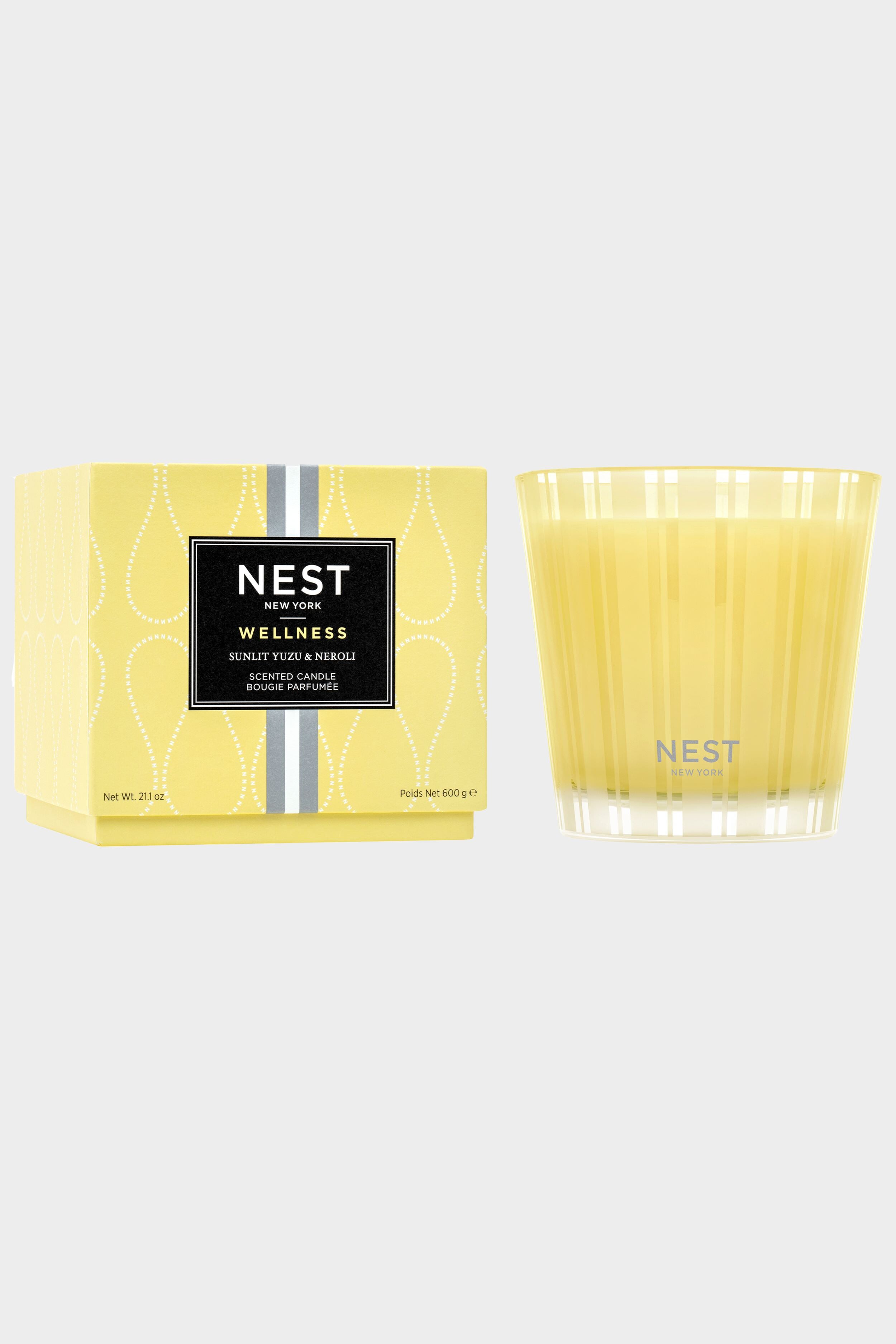 Sunlit Yuzu & Neroli 3-Wick Candle-Charming Tale Store