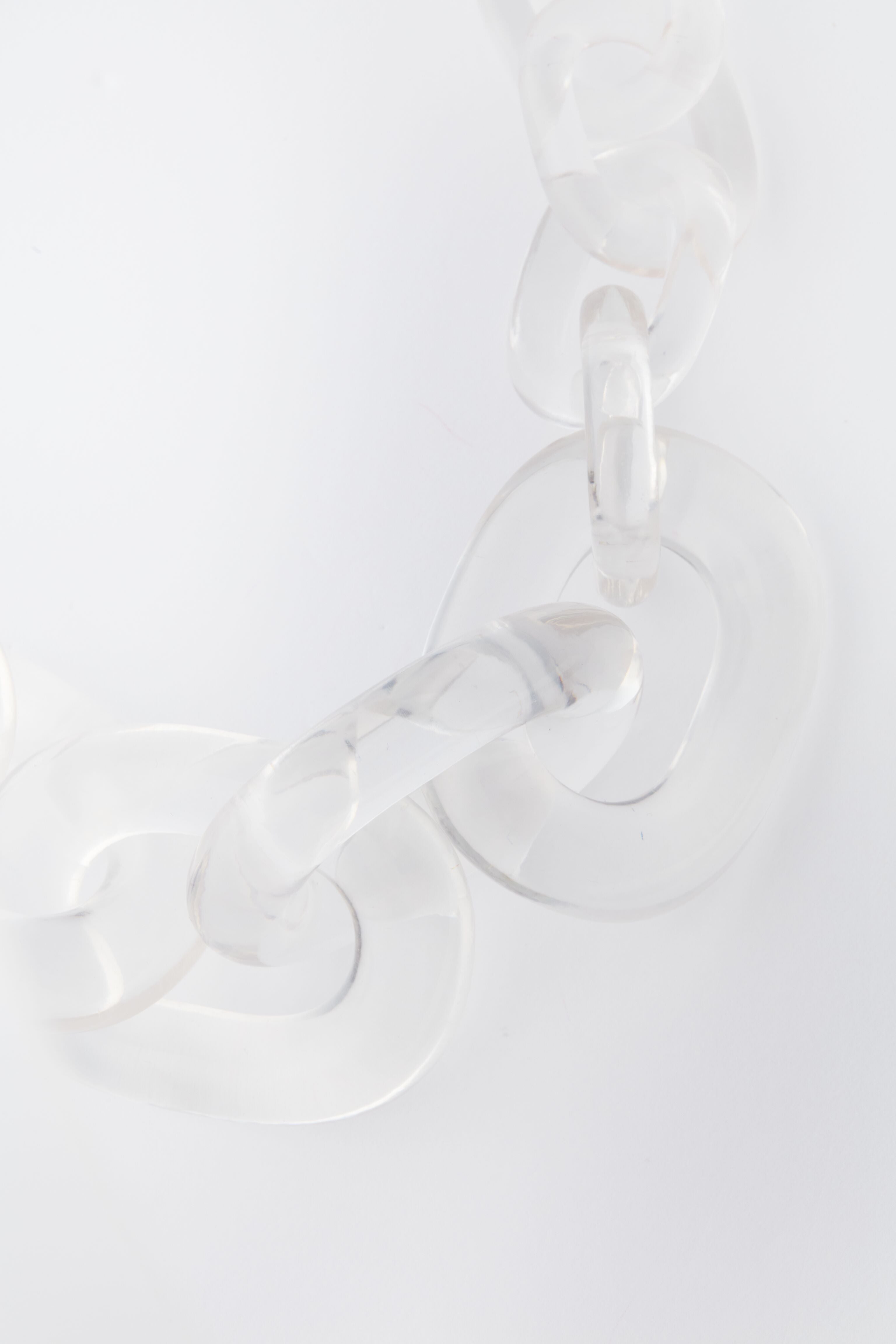 Clear Catena Necklace-Charming Tale Store