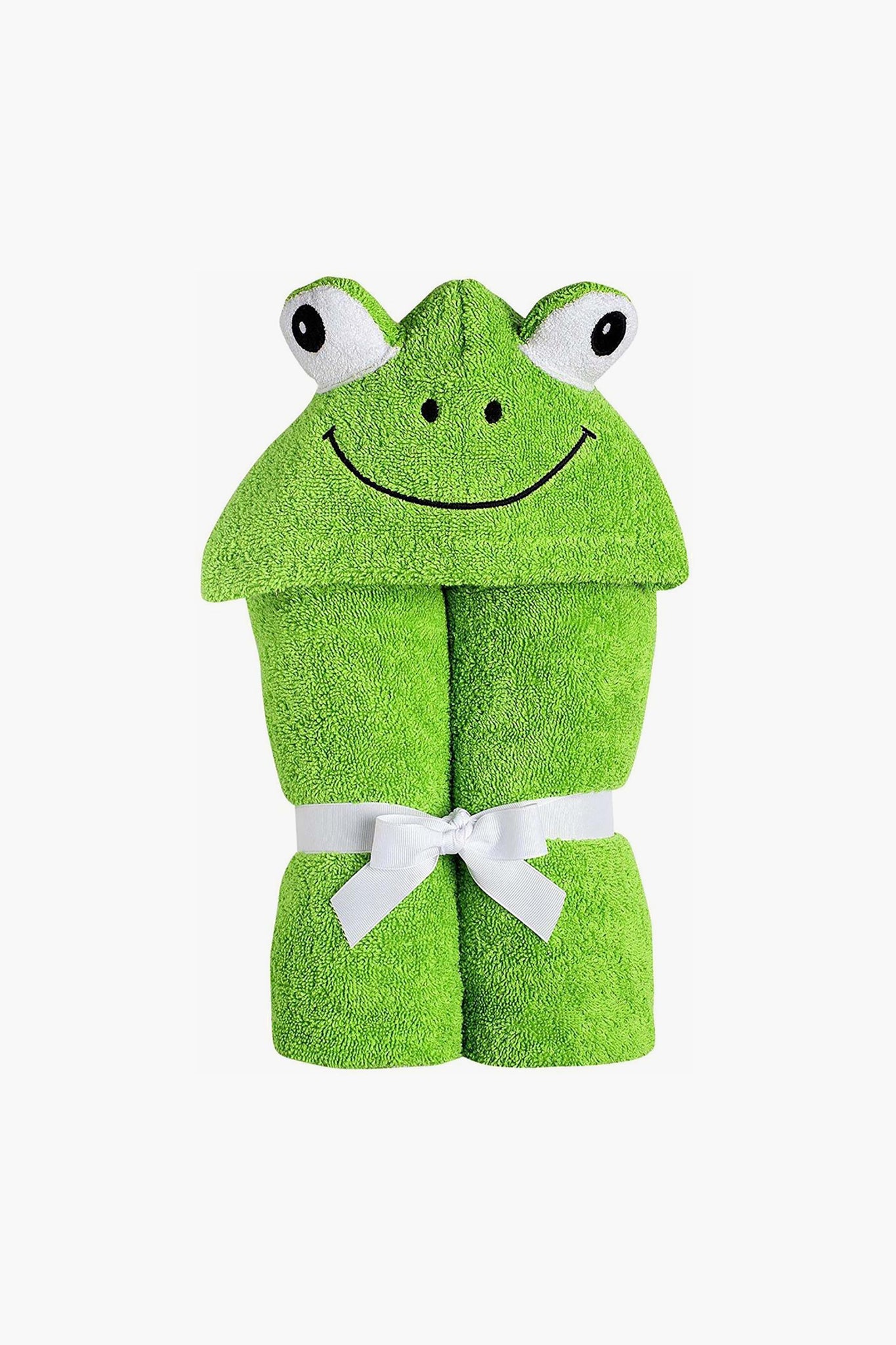 Frog Hooded Baby Towel-Charming Tale Store
