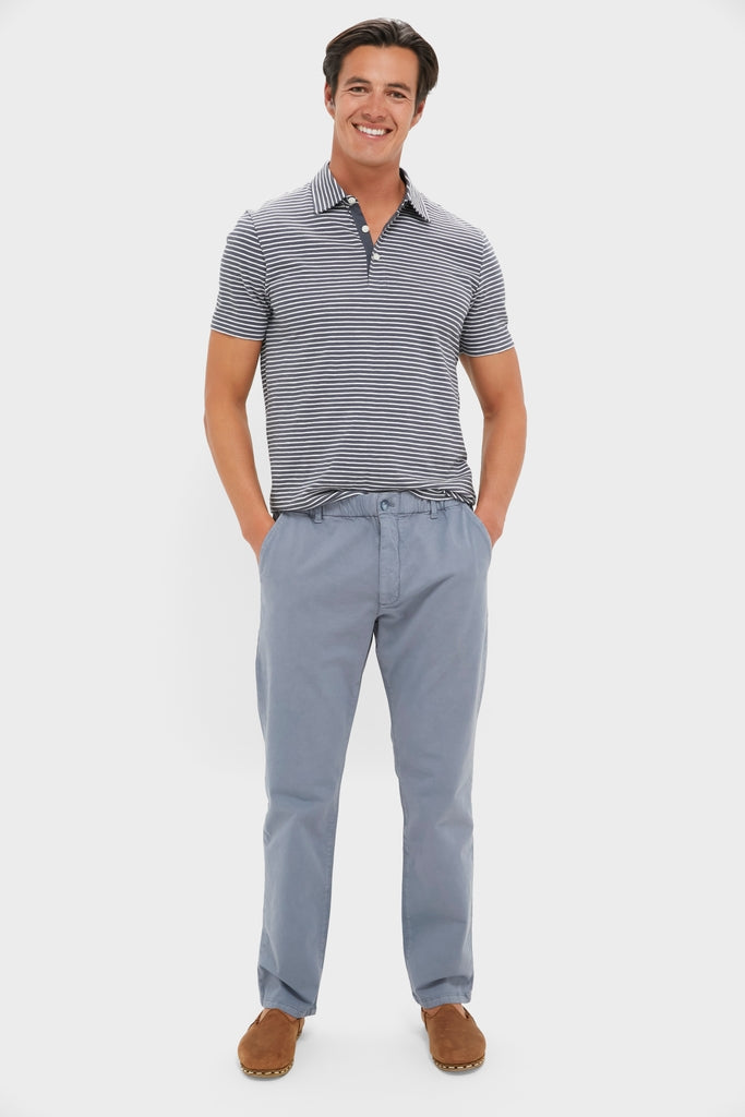 China Blue Athletic Fit Saturday Chino-Charming Tale Store