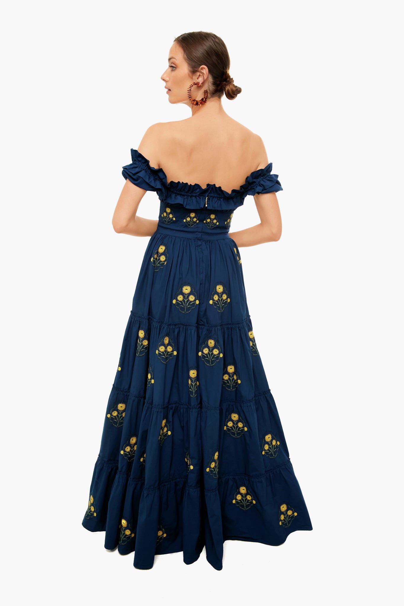 Embroidered Azucar Dress-Charming Tale Store