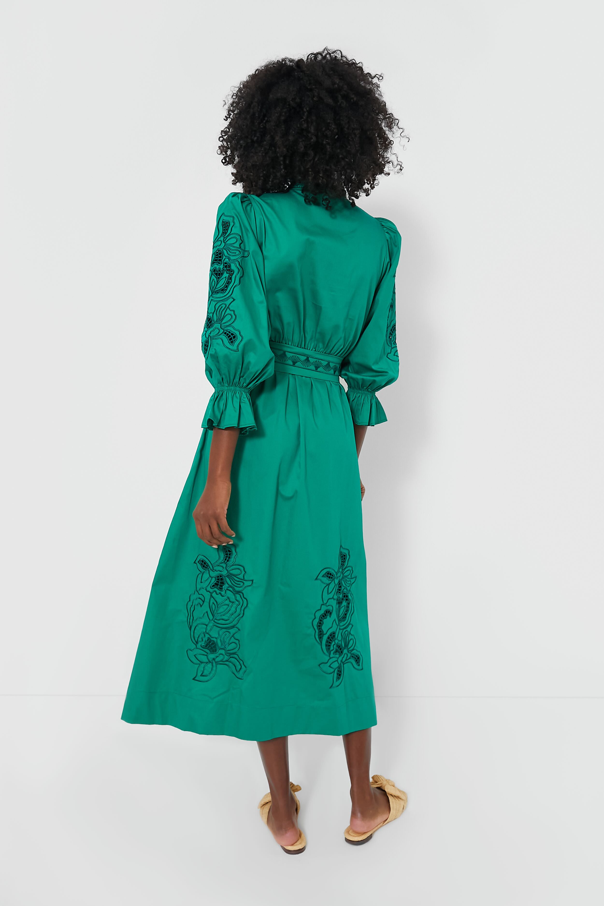 Emerald Florence Dress-Charming Tale Store
