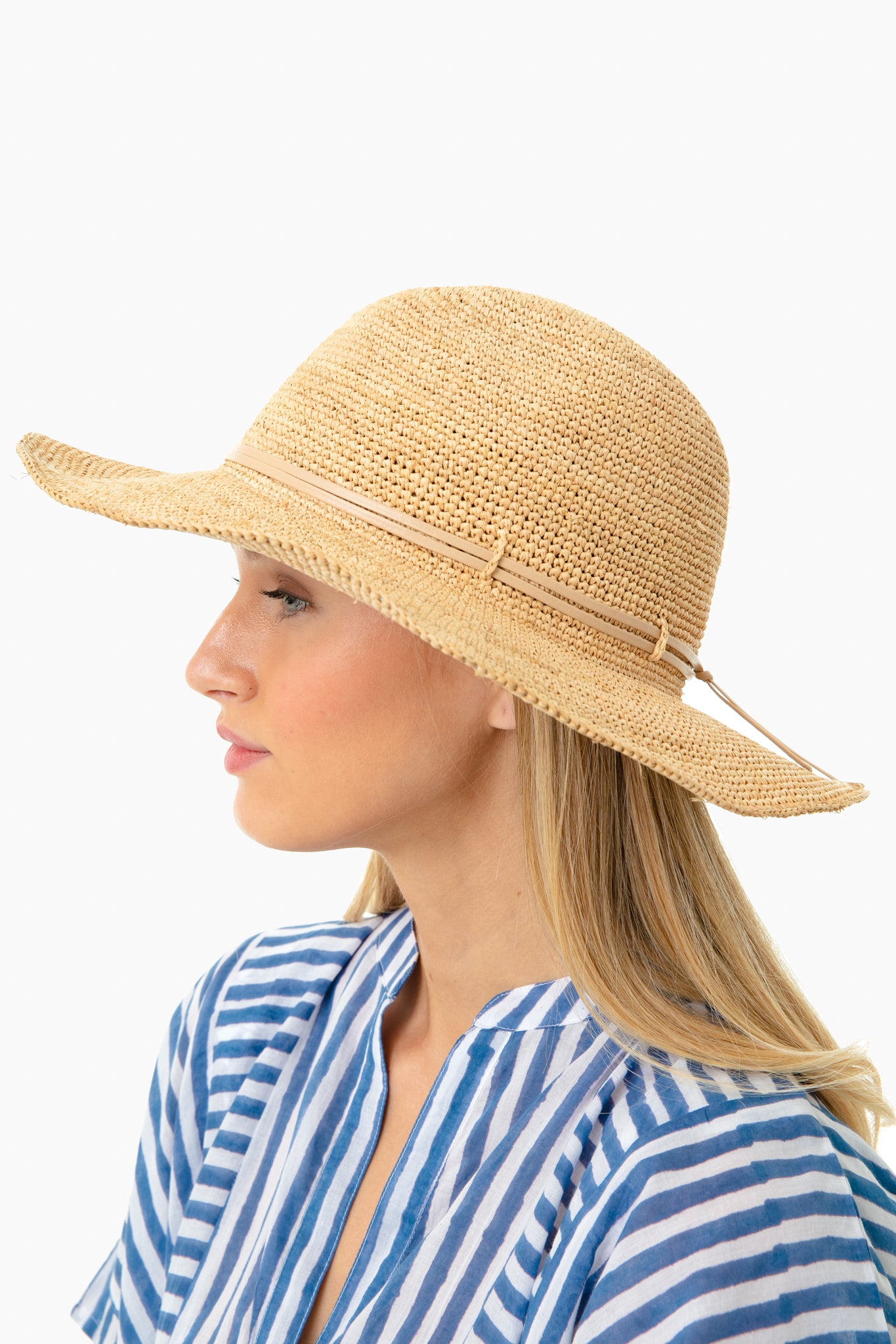 Crochet Continental Hat-Charming Tale Store