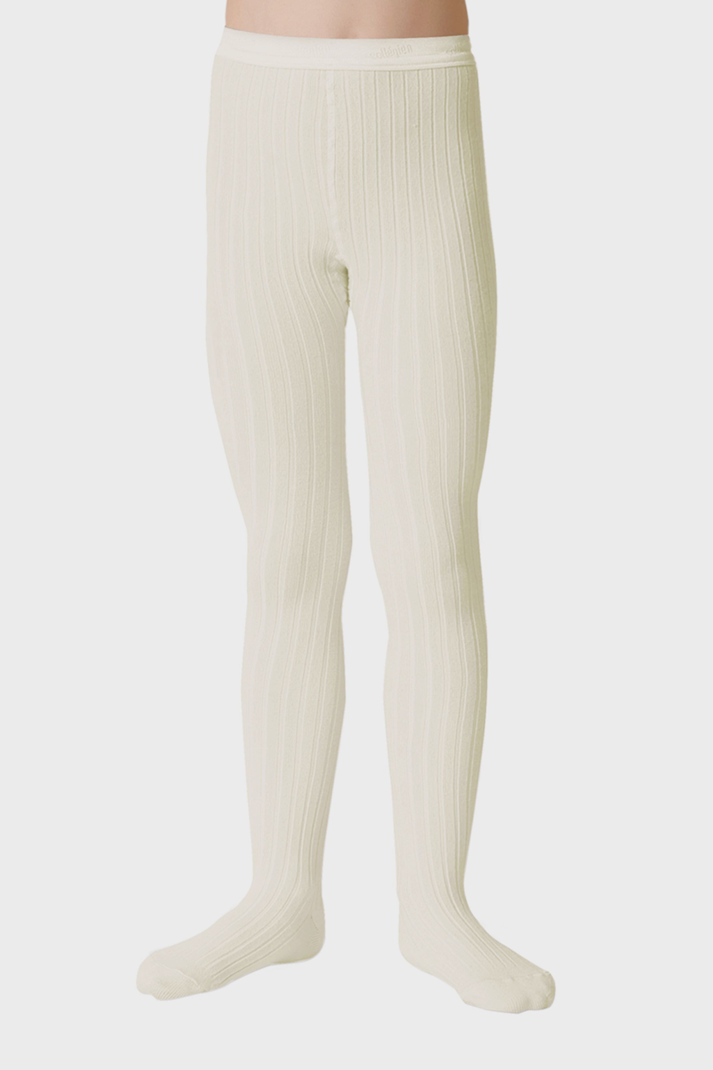 Doux Agneaux Louise Ribbed Tights-Charming Tale Store