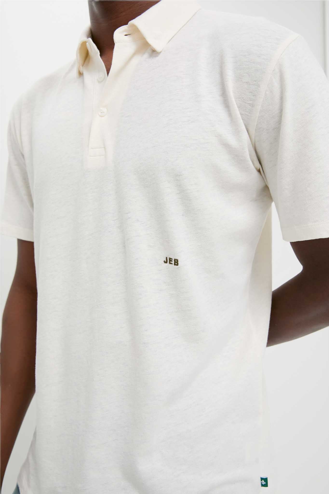 Sand Drift Linen Polo-Charming Tale Store