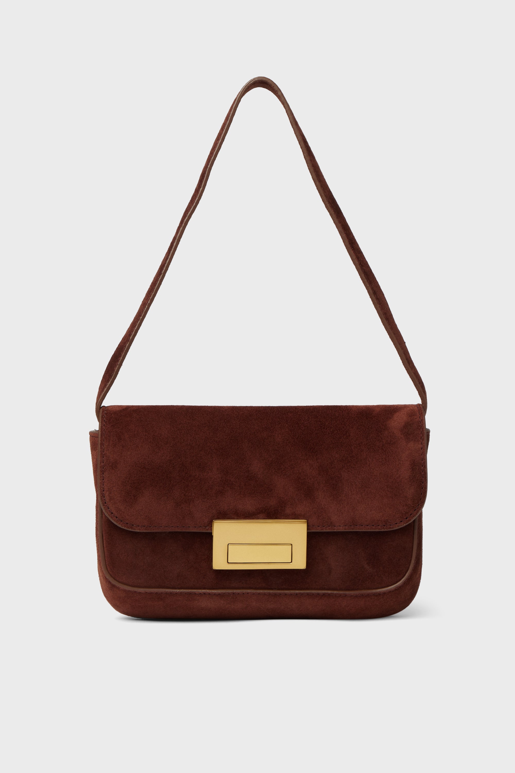 Espresso Suede Stefania Bag-Charming Tale Store