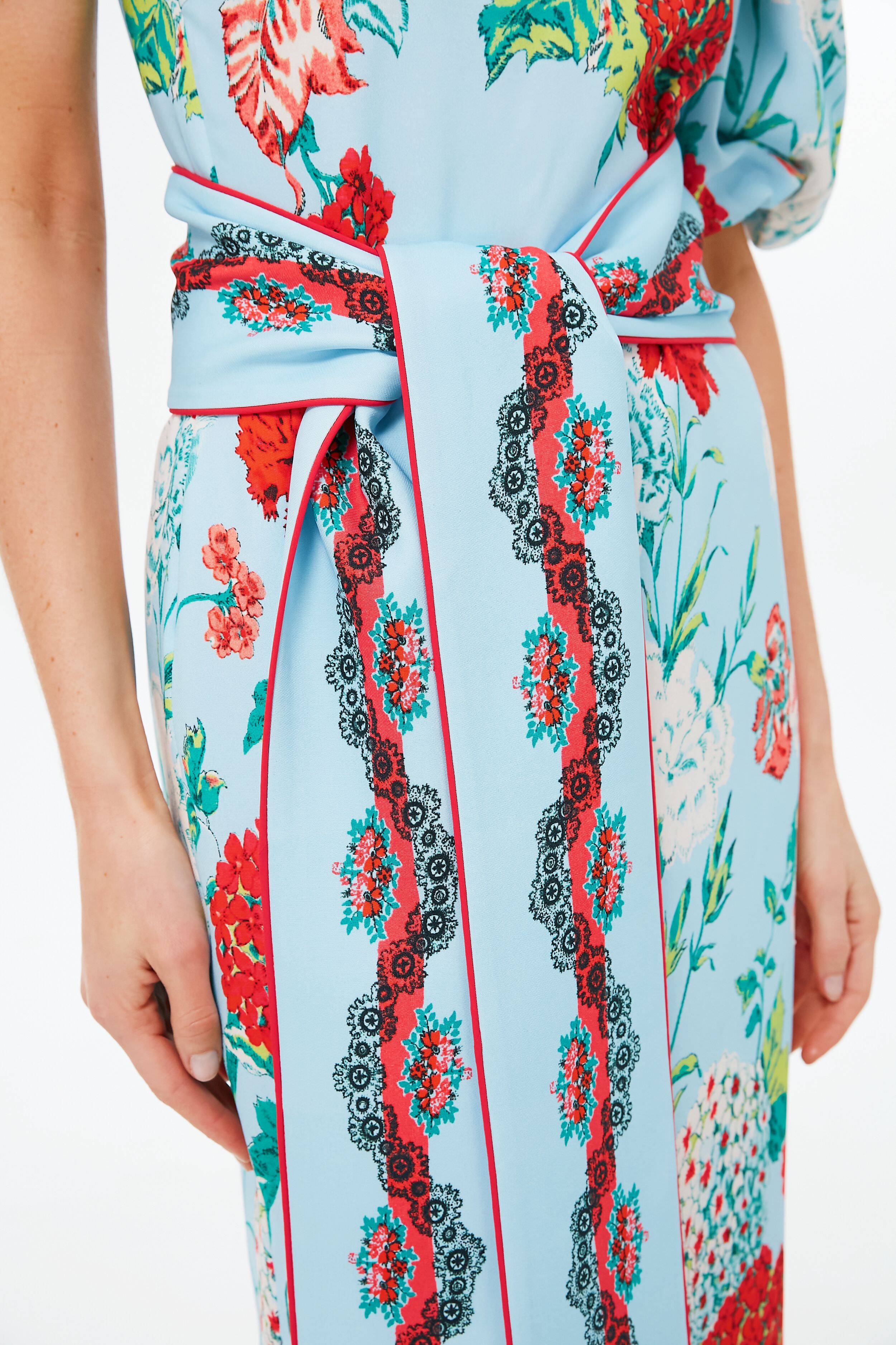 Floral Dew One Shoulder Lucia Dress-Charming Tale Store